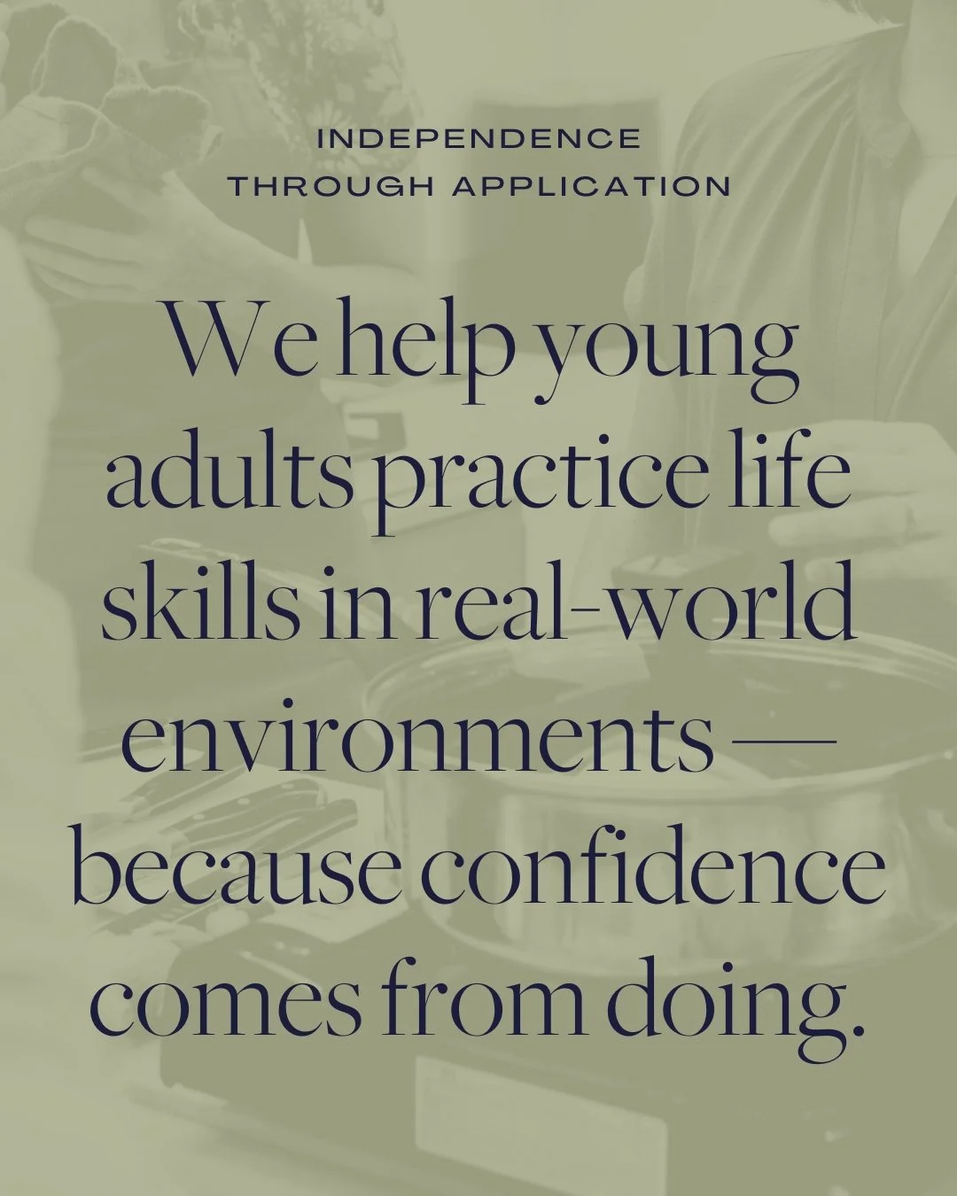 Building Independent Life Skills (ADLs)