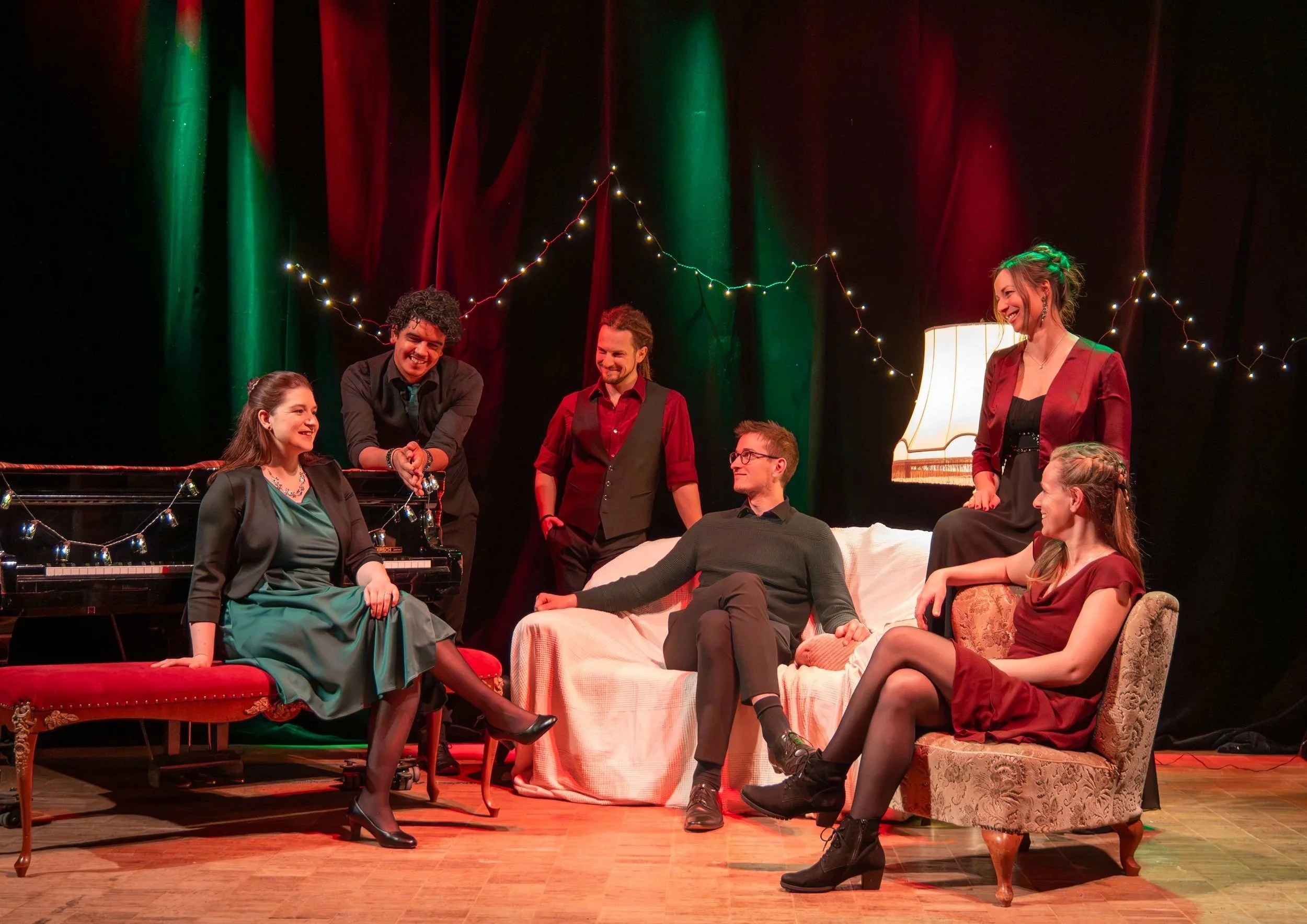 Wohnzimmer Konzert