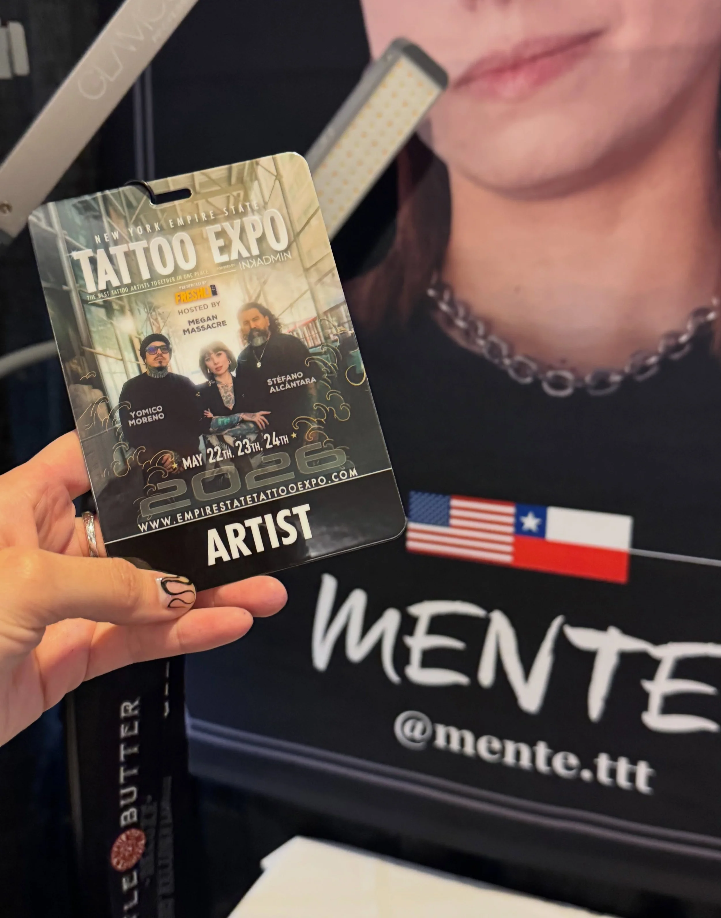 Another year in New York, another Empire State Tattoo Expo✨

Very grateful for this experience once again. I met incredible artists, shared amazing moments, and left feeling deeply inspired to keep learning and growing in tattooing.

Thank you @inkst