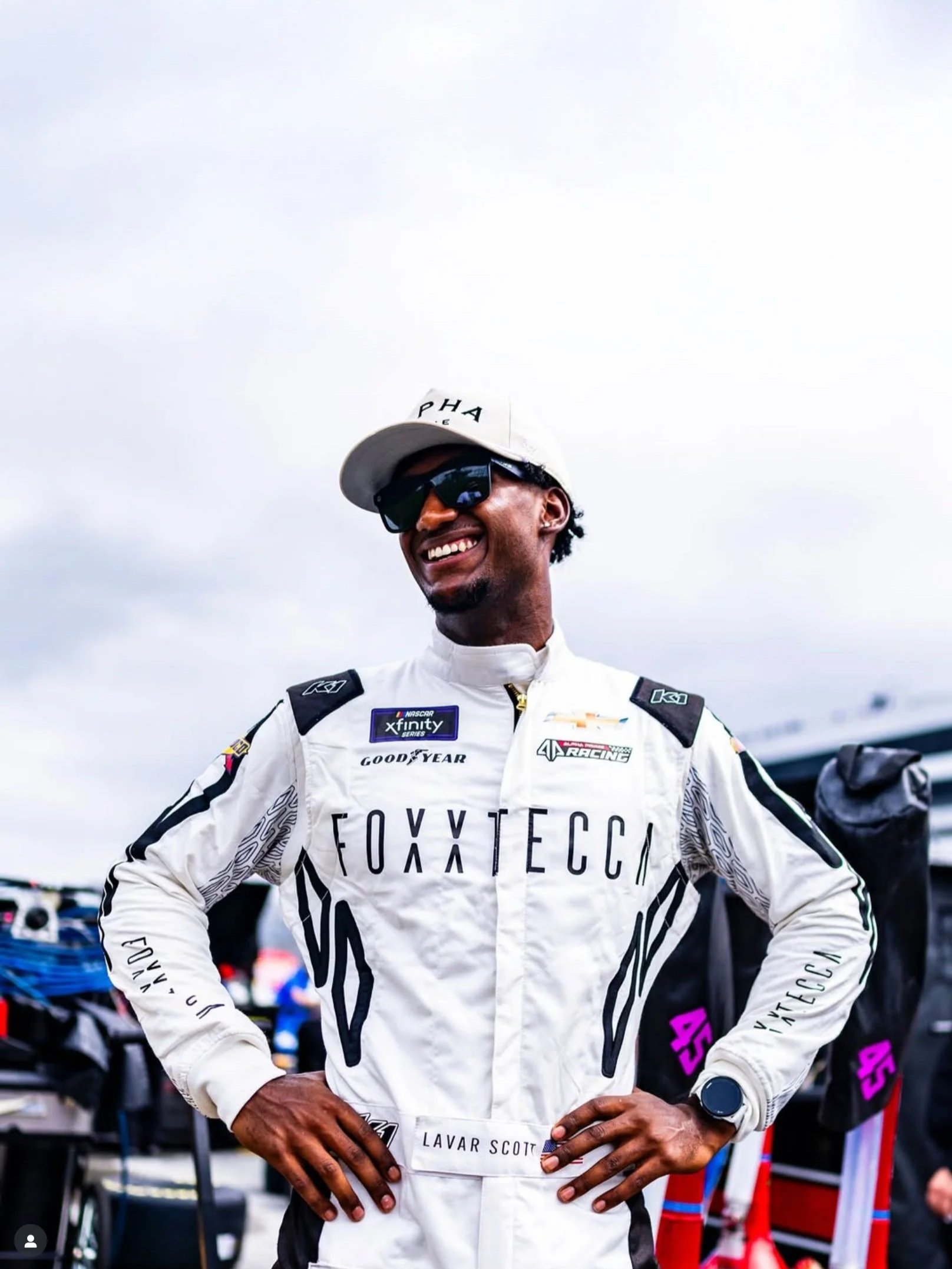 Lavar Scott Makes NASCAR Debut