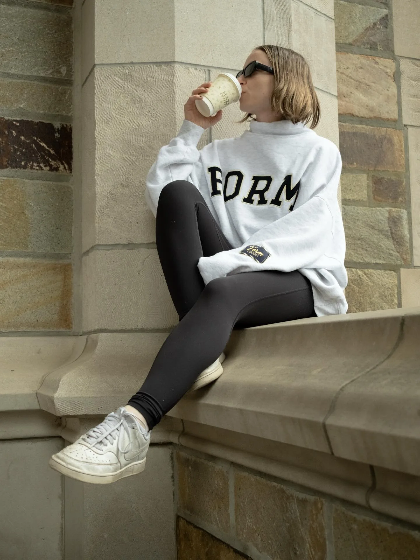 FORM x Hazel!! 

March 17 at 9am, come to the cafe &amp; check out @form limited edition uniFORM! Choose your favorite Michigan @shopform patches to make yours one of a kind.

Not patching? Form activewear will be 20% off in person! 

ALSO purchase a