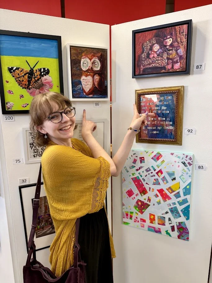 Color of Joy- Juried Group Exhibition. Showcased Artist. Milford Arts Council, MAC Firehouse Gallery. Milford, CT.