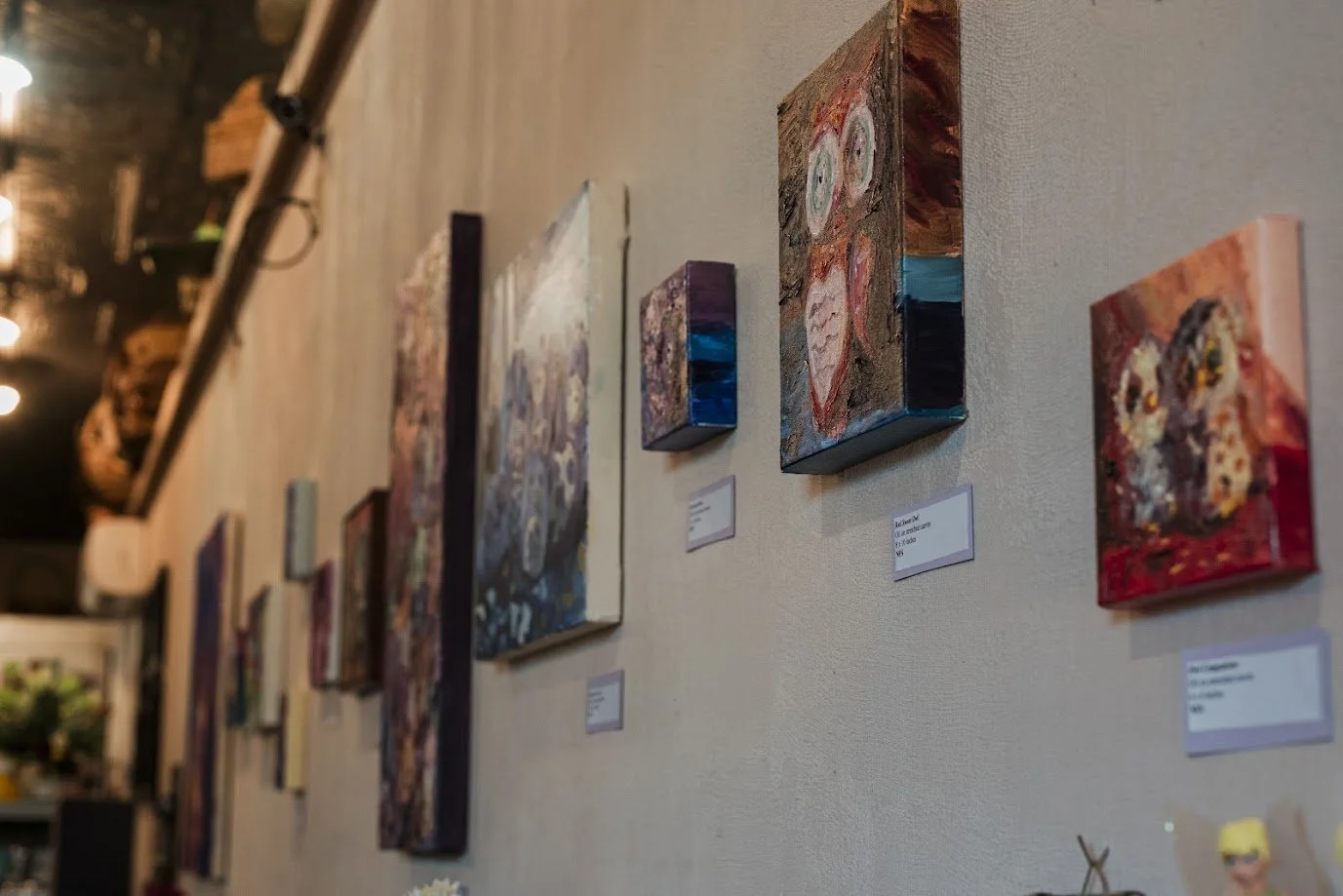 Behind Her Lenses- Solo Show. Showcased Artist, Art Installer. Terri’s Flower Shop, Naugatuck CT.