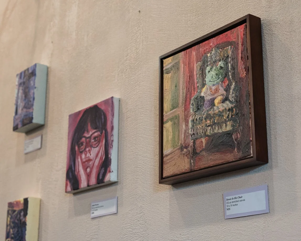 Behind Her Lenses- Solo Show. Showcased Artist, Art Installer. Terri’s Flower Shop, Naugatuck CT.