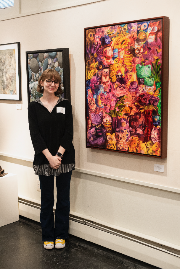 Outside The Lines - Avant-Garde/Abstract, juried by Michael Rose- Juried Group Exhibition. Showcased Artist. Wickford Art Association. North Kingstown, RI.