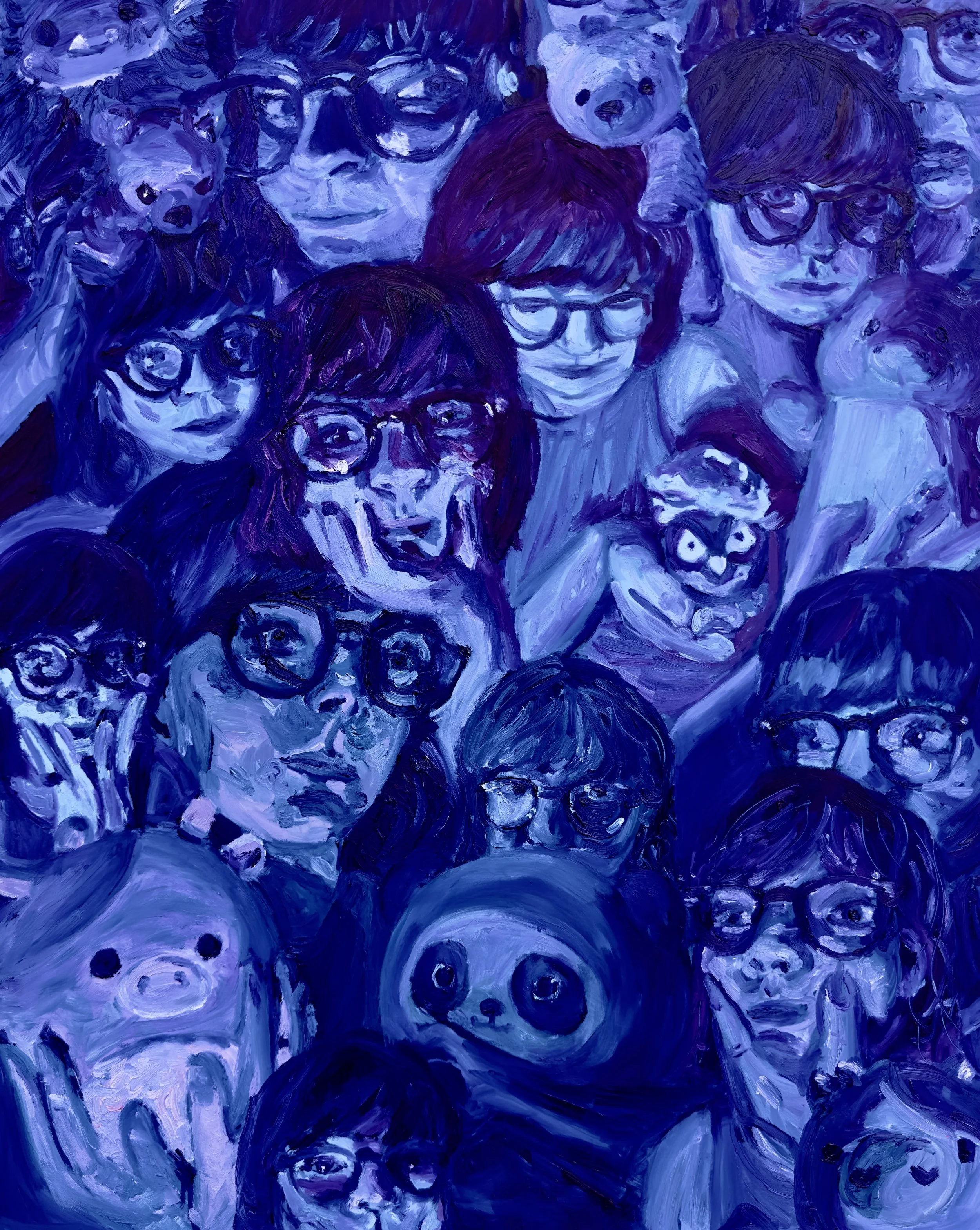 "Objectification" 16x20 inches, oil on wood panel. 2026.