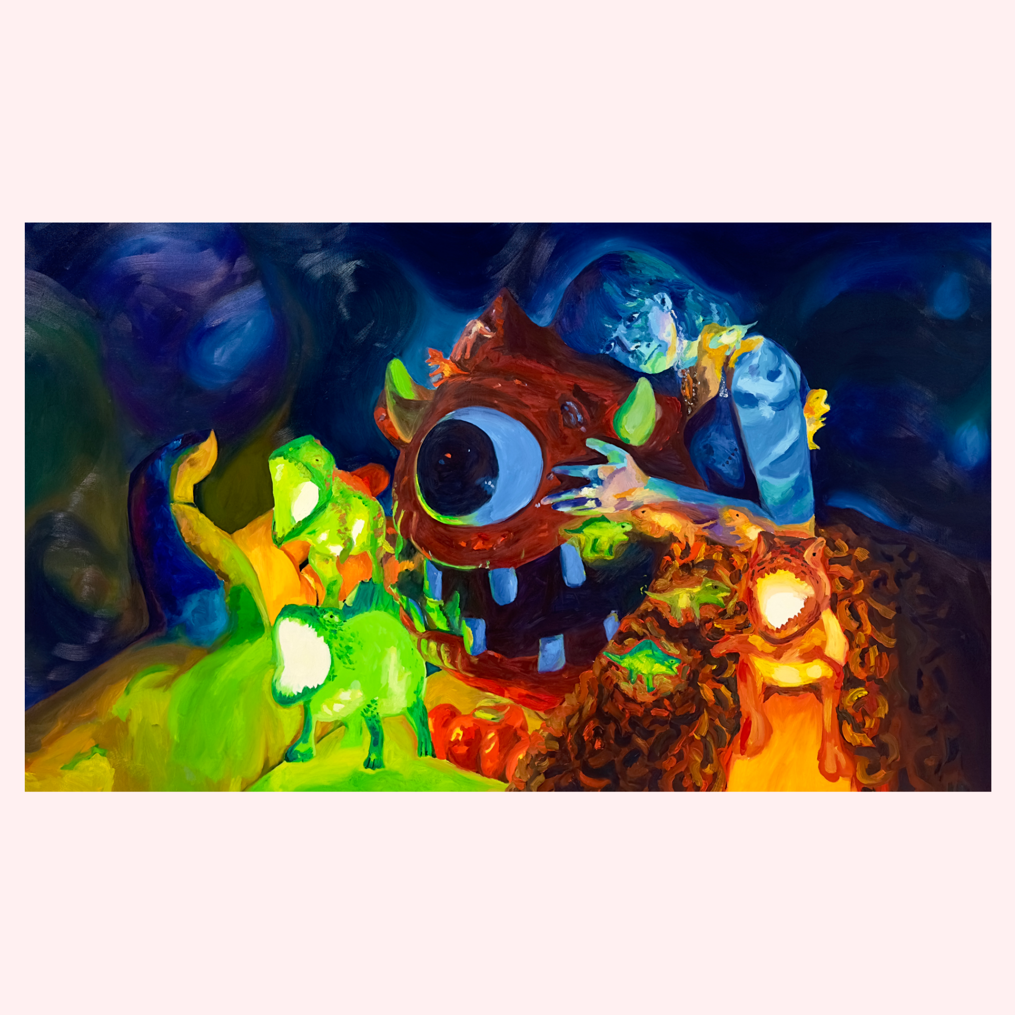 “In the Glow of Her World” Giclée Print