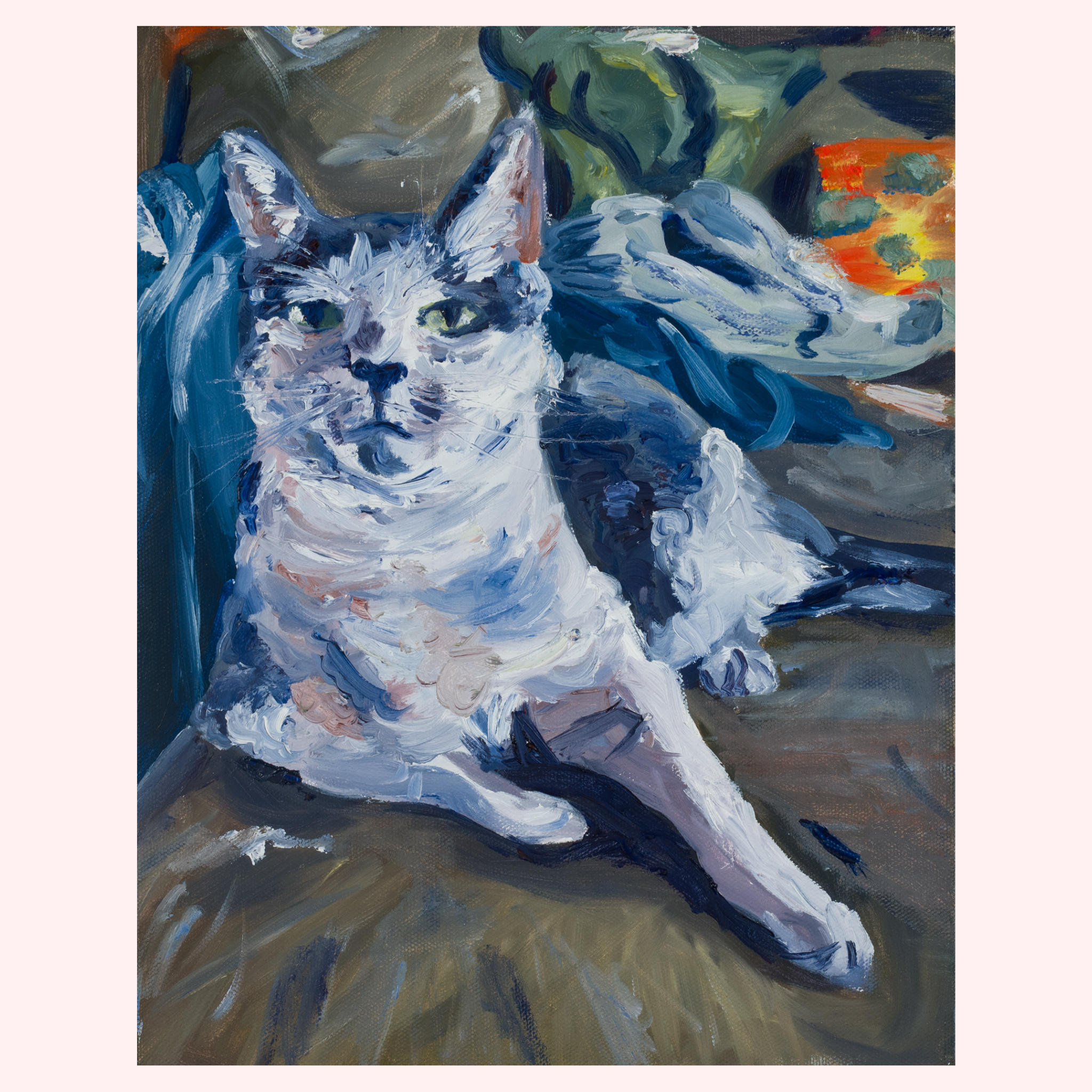 "Charlie On Our Couch” Giclée Print