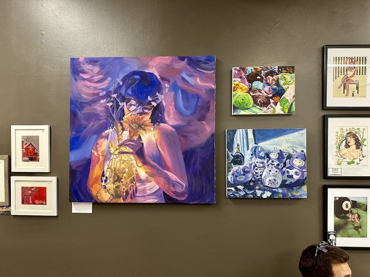 Middlebury Coffee Co Opening Exhibition, Group Exhibition. Showcased Artist.