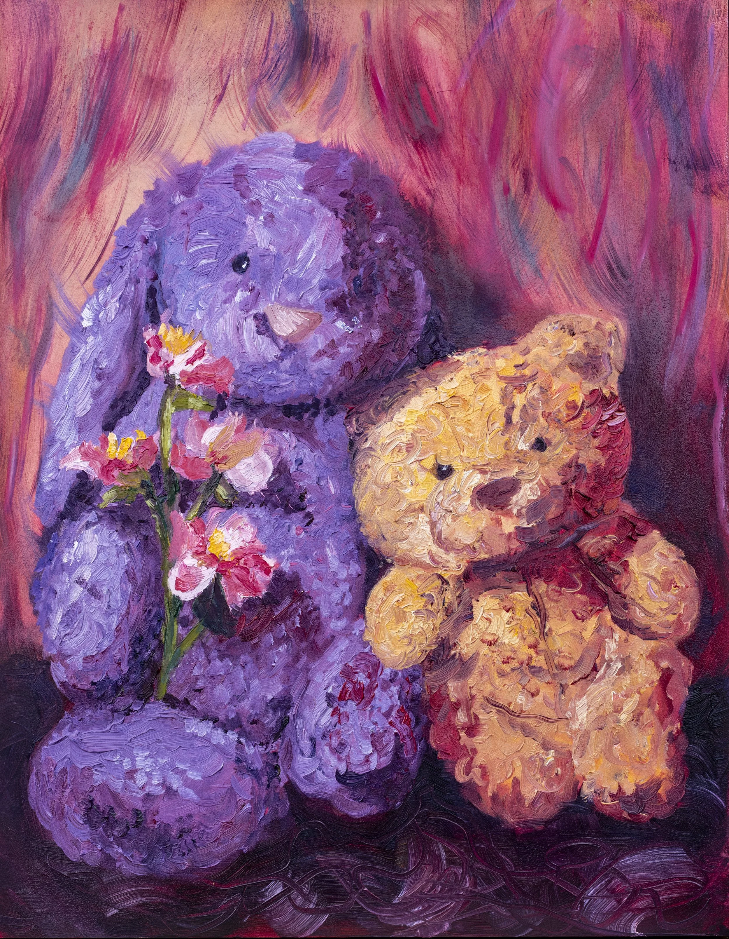 "Untitled" 14x18 inches, oil on wood panel.