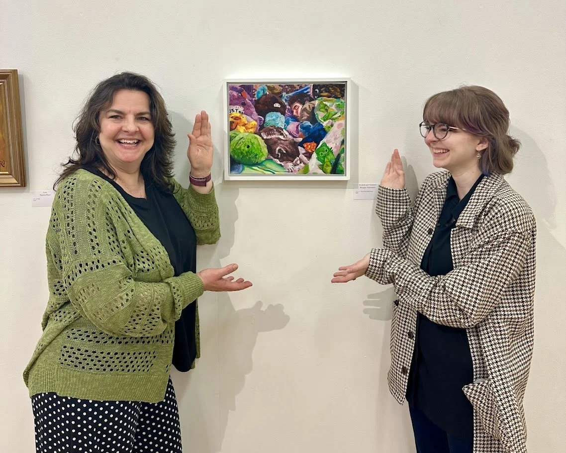 "Love Rendered" Juried Group Exhibition. Showcased Artist. New Hartford Artisans Guild, Hurly Factory Floor Three. New Hartford, CT. 2026