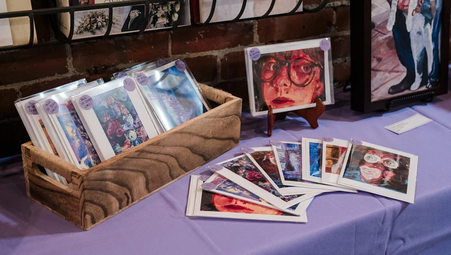 Behind Her Lenses- Solo Show. Showcased Artist, Art Installer. Terri’s Flower Shop, Naugatuck CT.