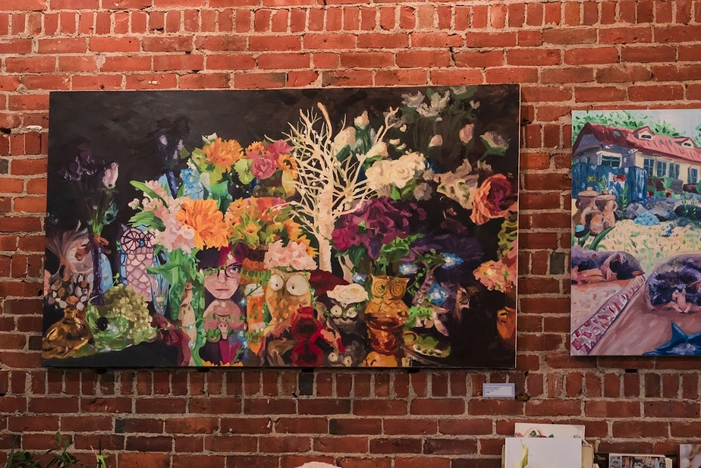 Behind Her Lenses- Solo Show. Showcased Artist, Art Installer. Terri’s Flower Shop, Naugatuck CT.