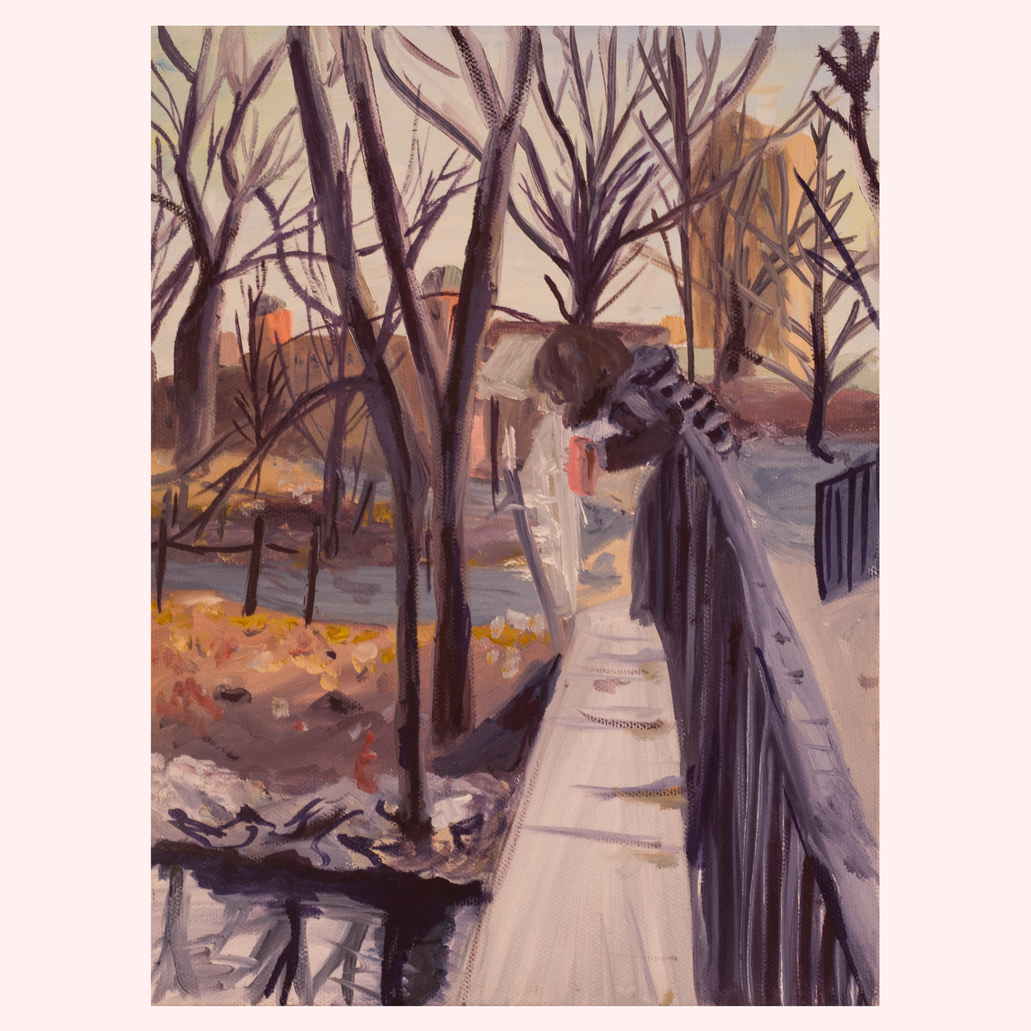 "Bridge Over the Emerald Necklace” Giclée Print