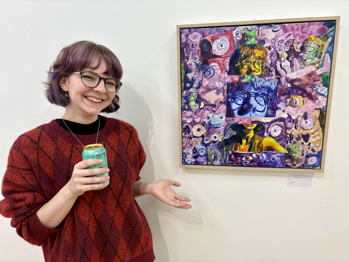 "Chronos, A Tribute to Time"  Juried Group Exhibition. Showcased Artist. New Hartford Artisans Guild, Hurly Factory Floor Three. New Hartford, CT. 2026