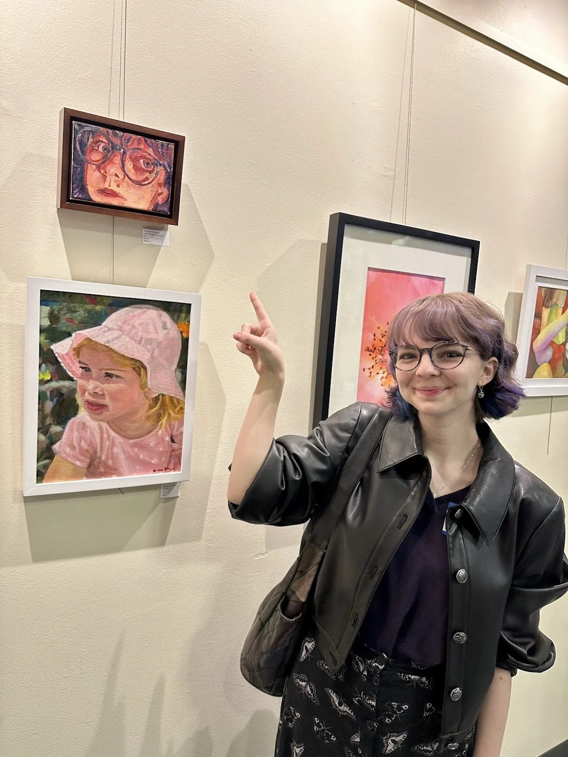 "Up Close and Personal, A Portrait Show," Call for Art. Showcased Artist. 2025.