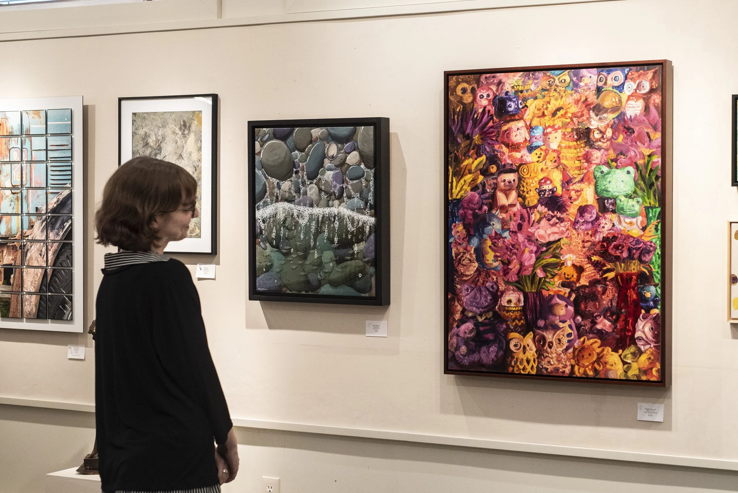 Outside The Lines - Avant-Garde/Abstract, juried by Michael Rose- Juried Group Exhibition. Showcased Artist. Wickford Art Association. North Kingstown, RI.