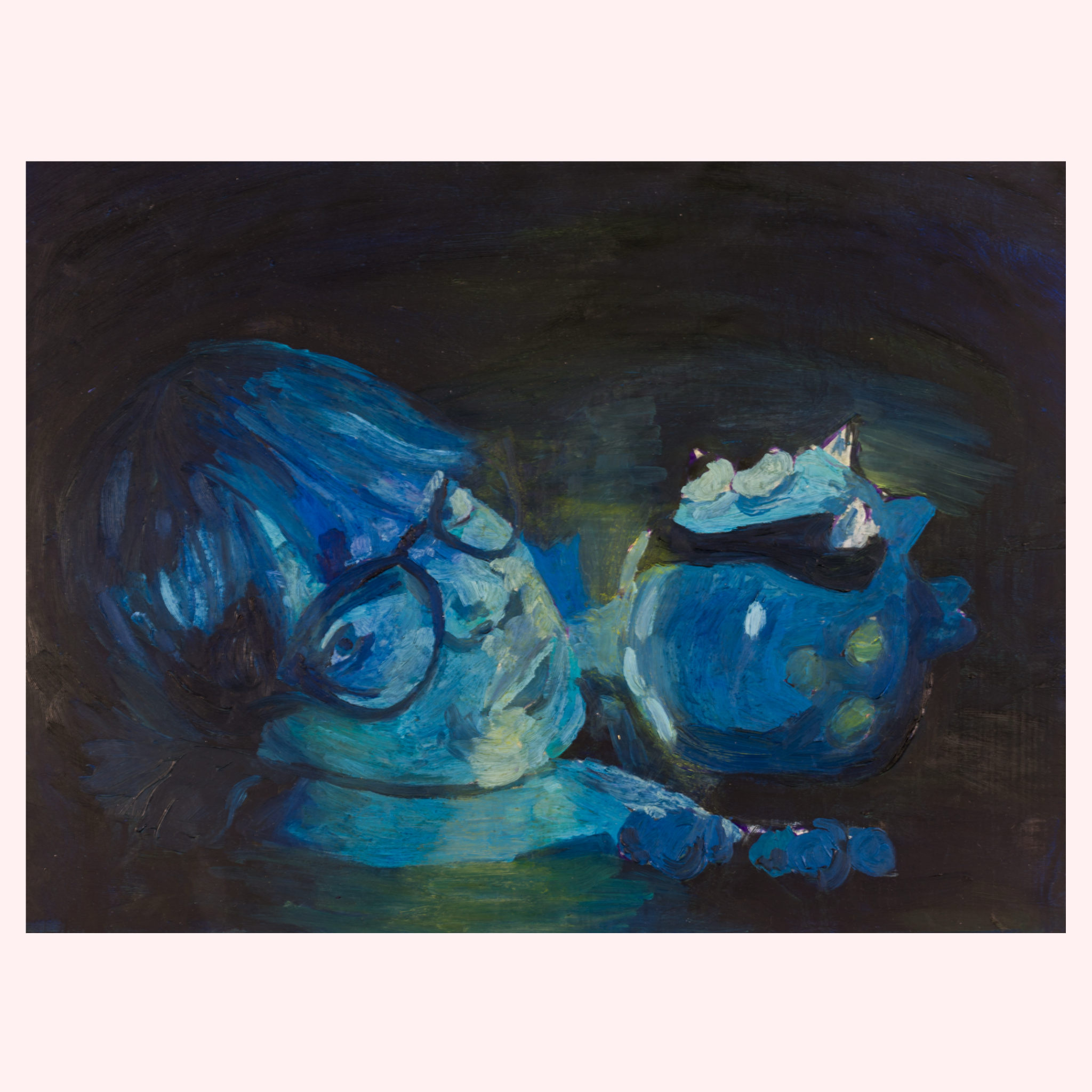 "Little Blue and I” Giclée Print