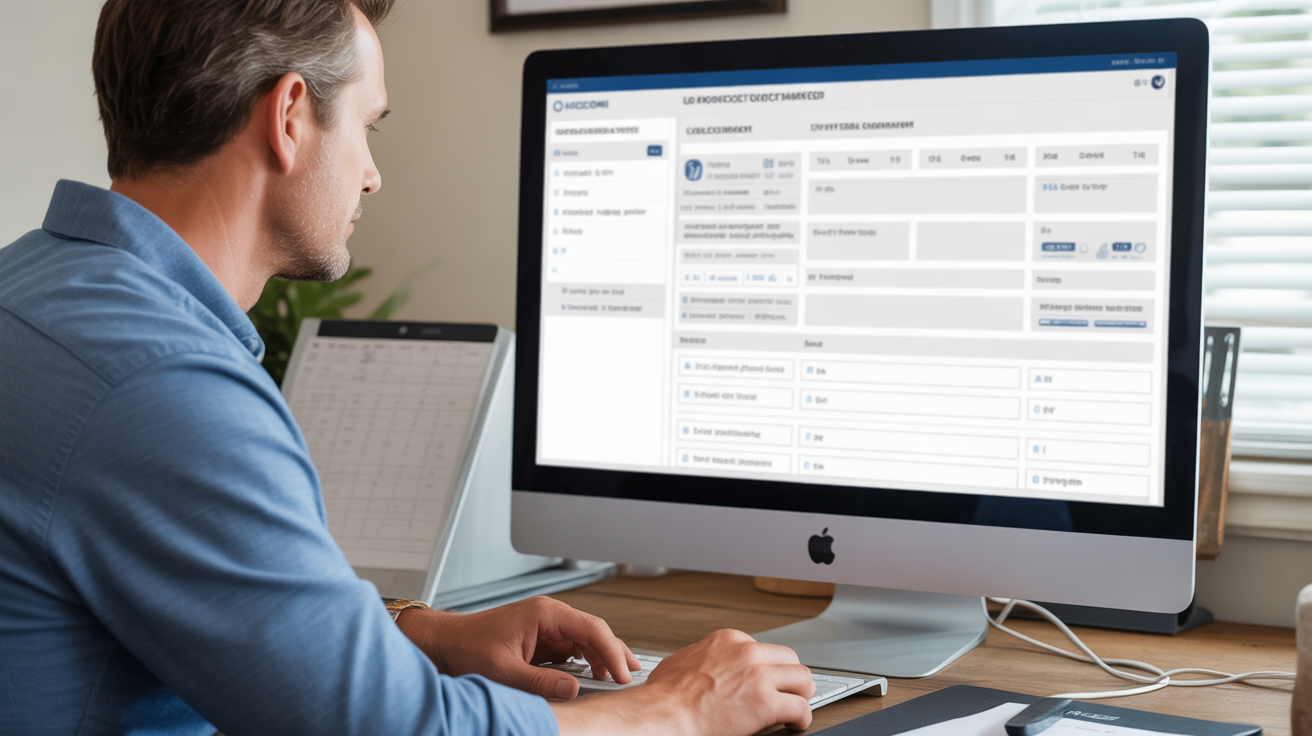 Contractor using systematic lead tracking system showing organized approach to measuring marketing effectiveness and customer acquisition