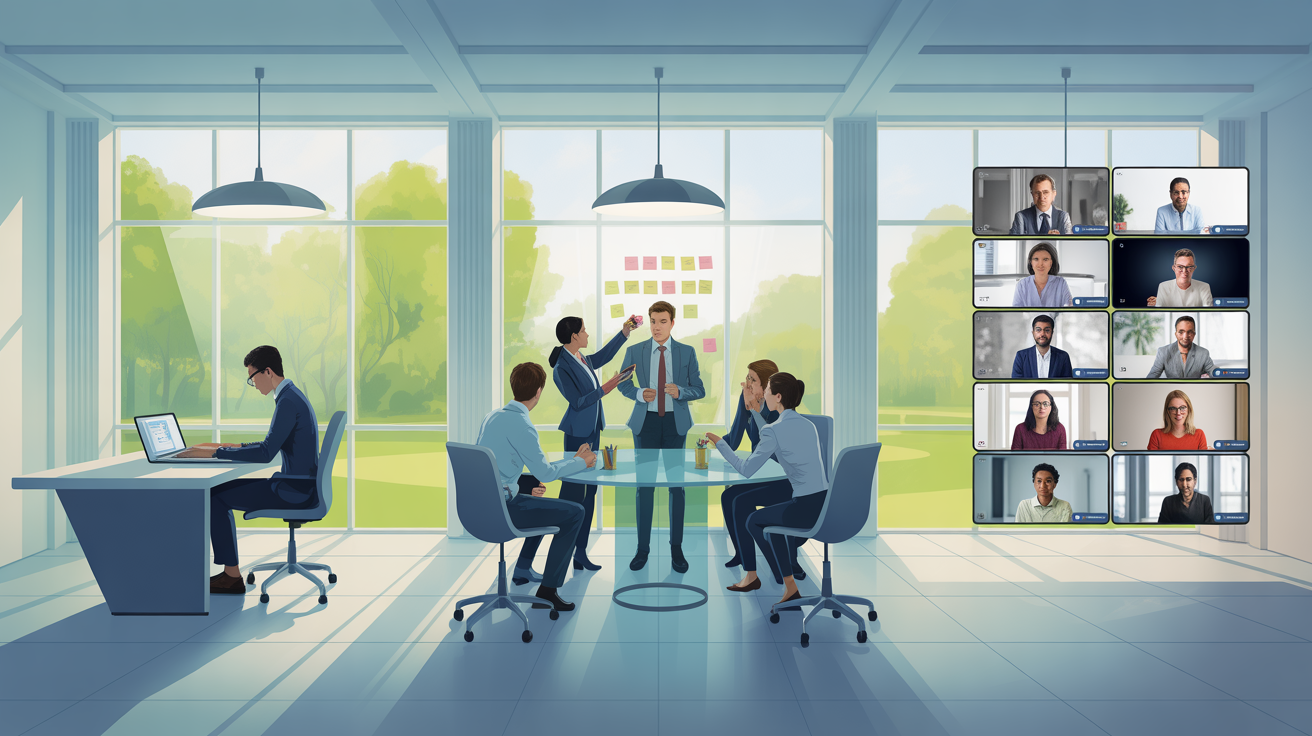 Different marketing consulting models showing individual consultants, teams, and hybrid approaches