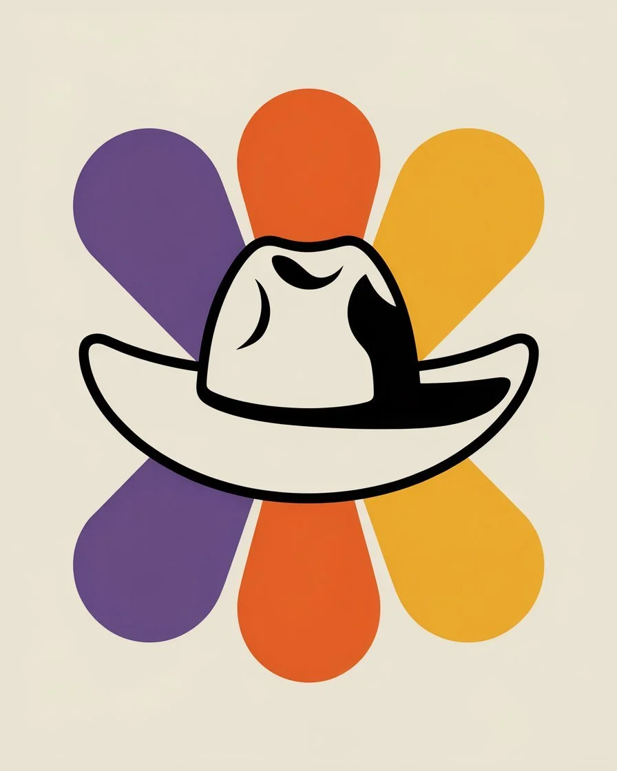 Retro white hat illustration representing ethical seo practices