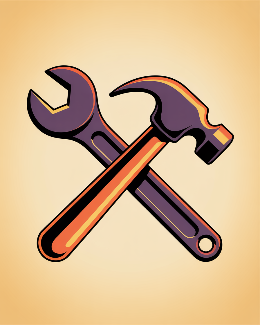 Retro tools illustration representing hands-on marketing execution for associations