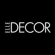 Ellie Decor logo in black and white.