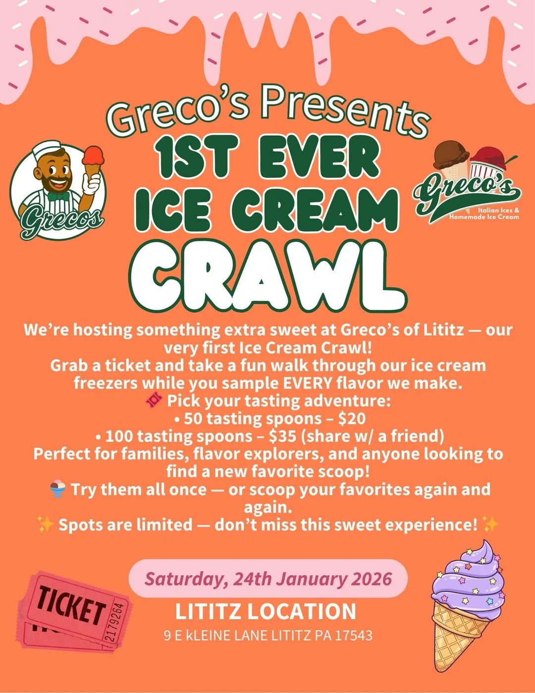 Ice Cream Crawl