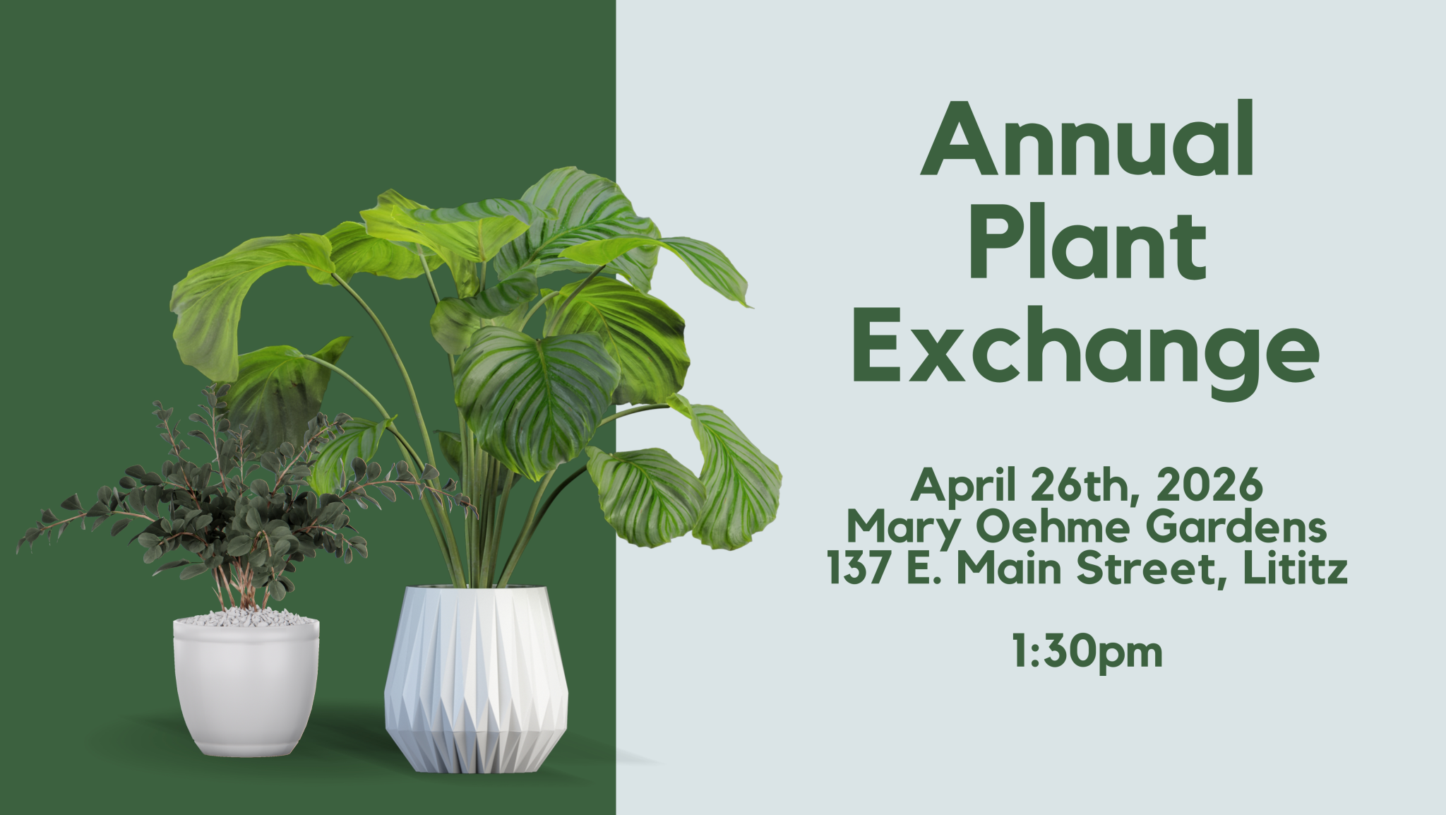 Annual Plant Exchange