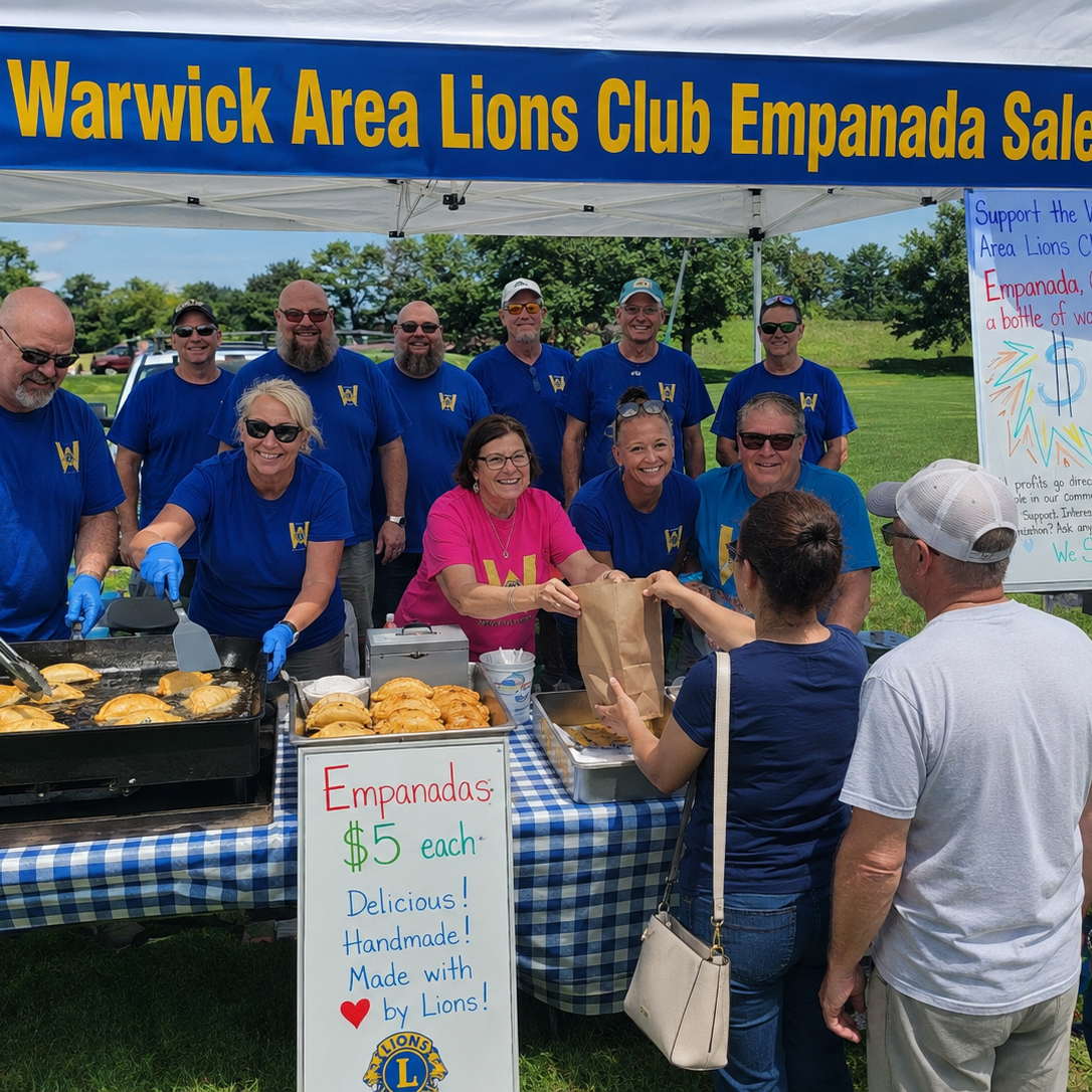 Warwick Area Lions Club Empanada Sale 