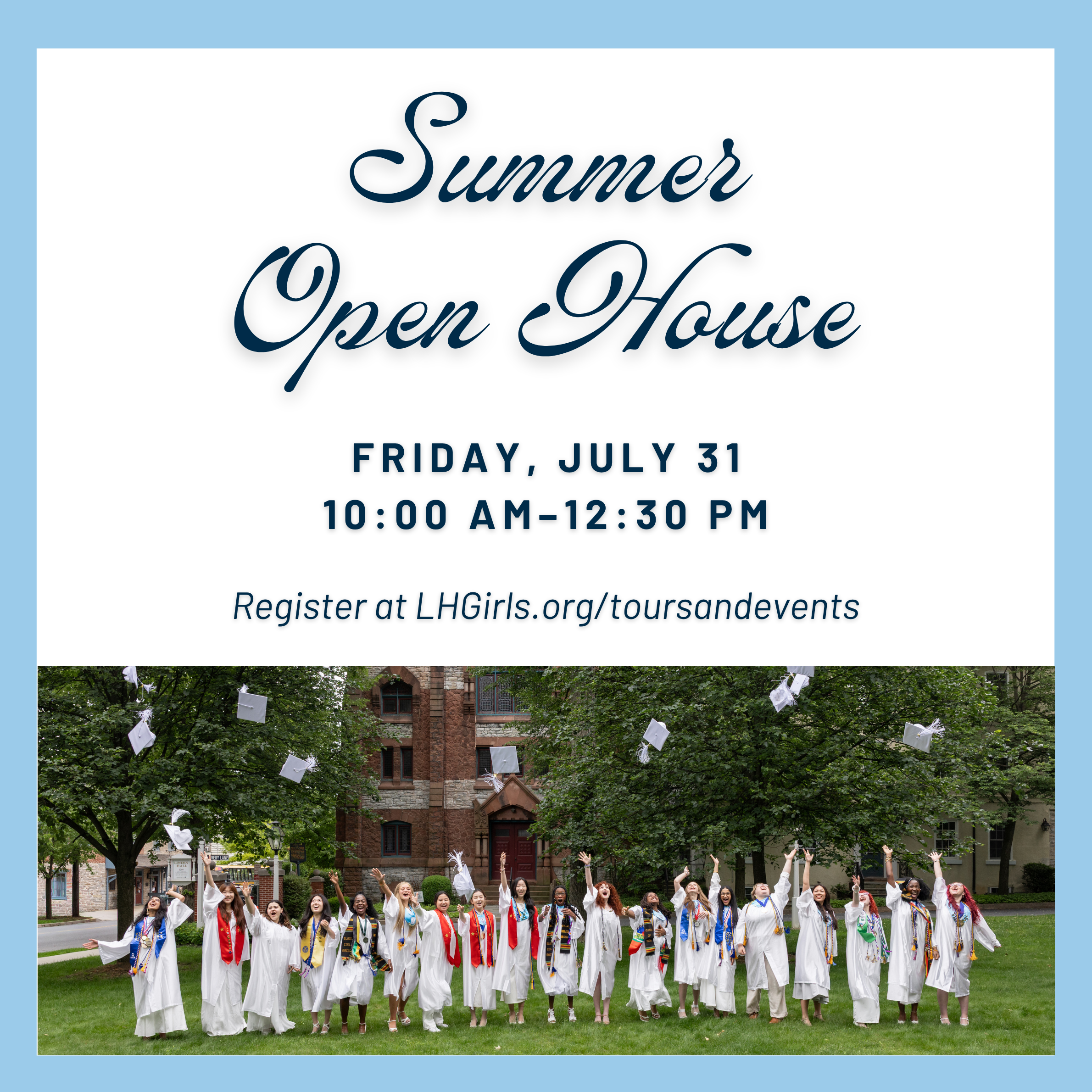 Summer Open House at Linden Hall