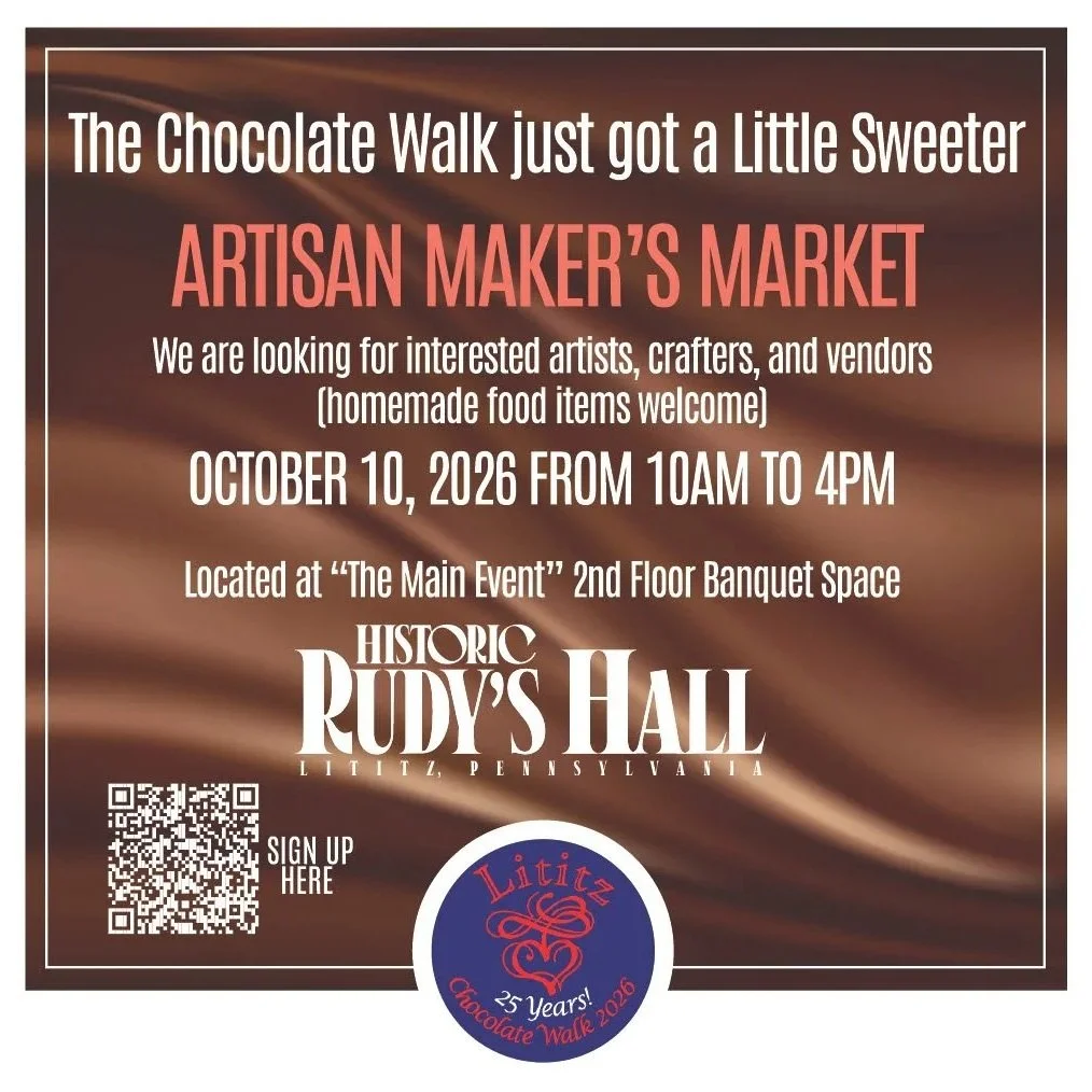 The Lititz Chocolate Walk Artisan Maker's Market