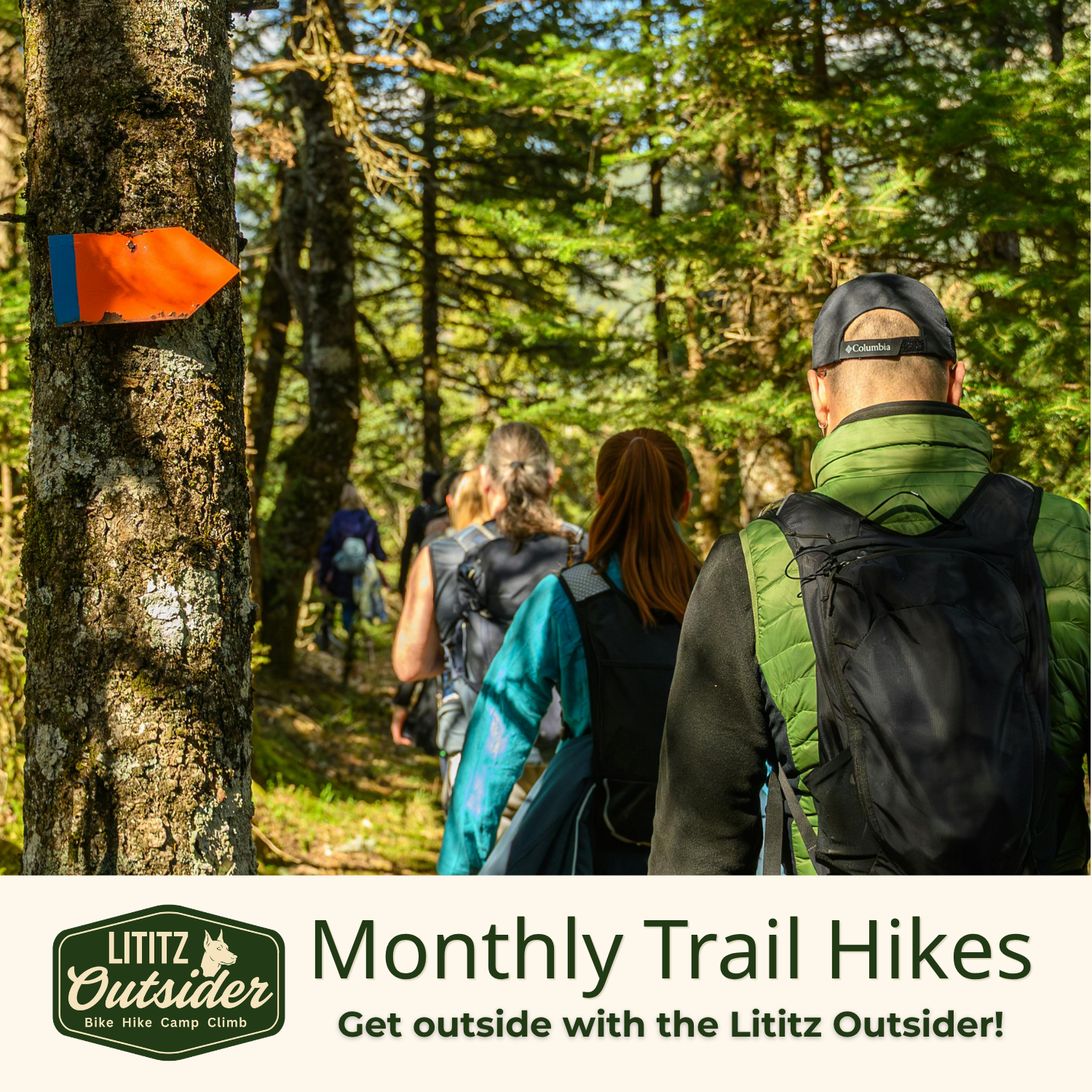 Monthly Trail Hikes with Lititz Outsider
