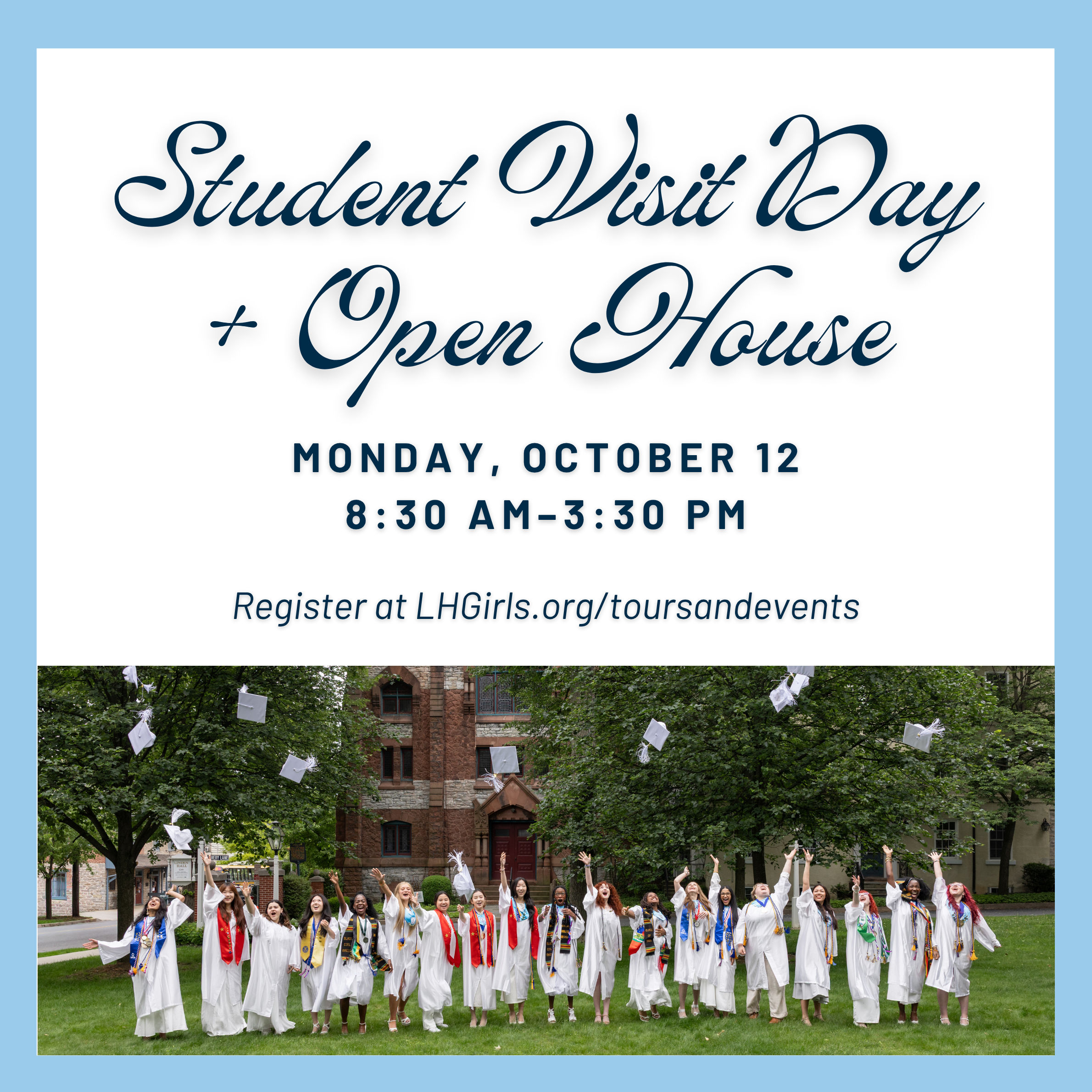 Linden Hall Student Visit Day + Open House