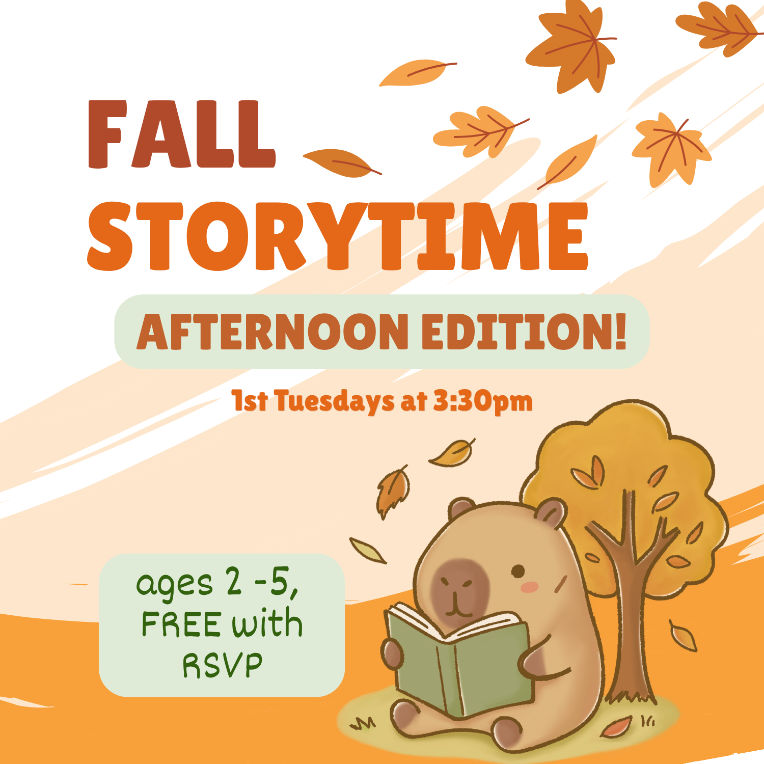 Afternoon Storytime with Ms. Alex