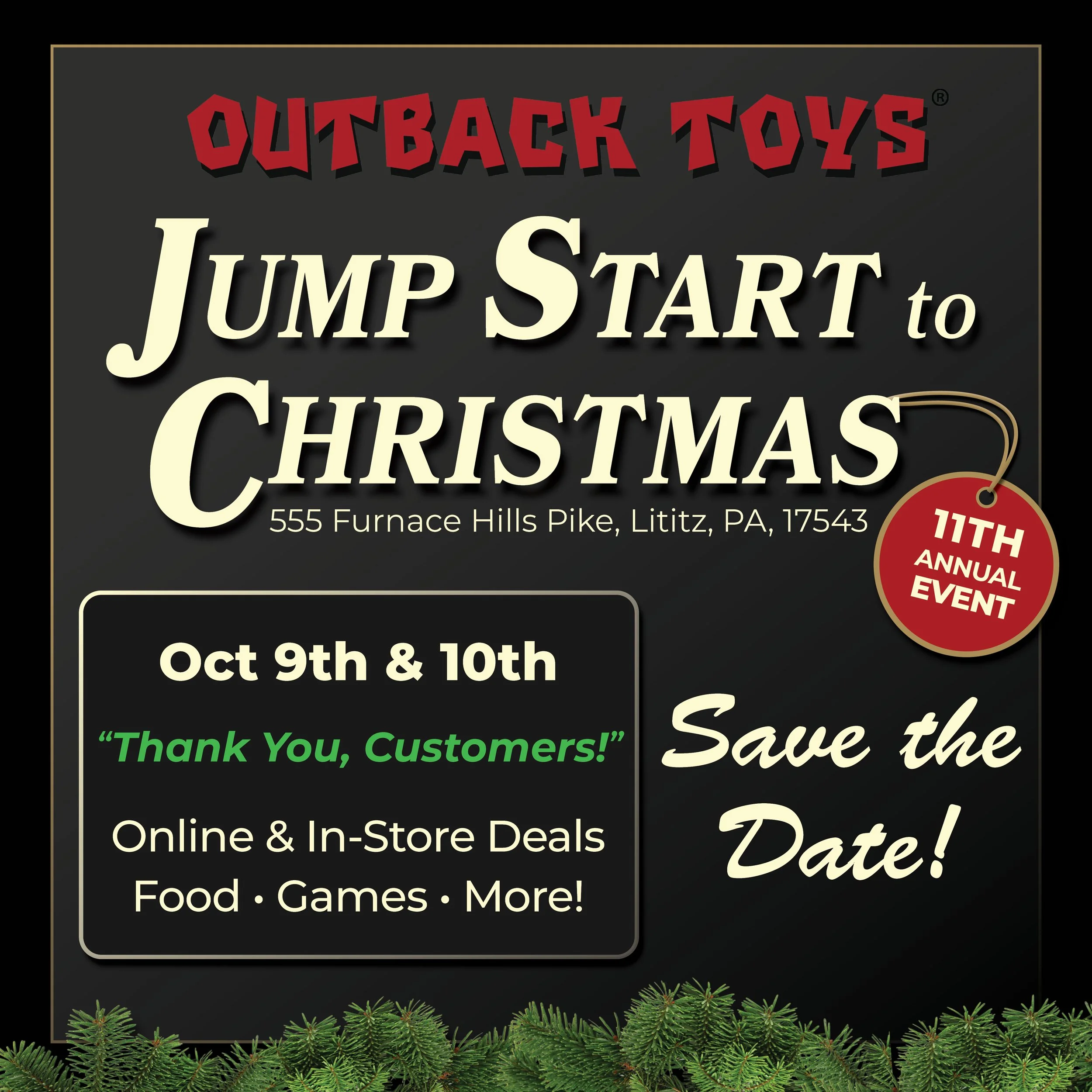Outback Toys 11th Annual Jump Start to Christmas Event