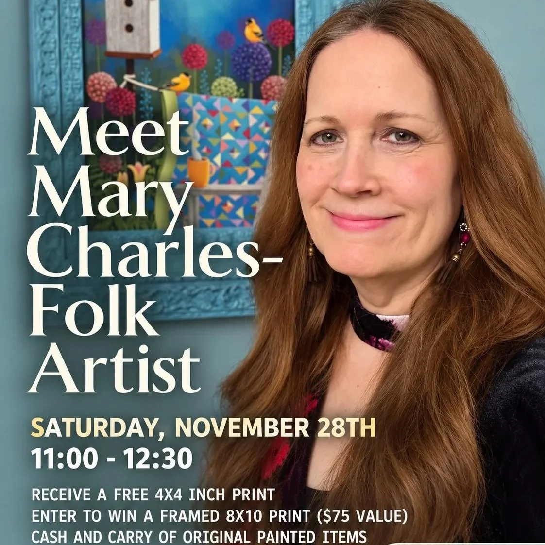 Meet Mary Charles - Folk Artist