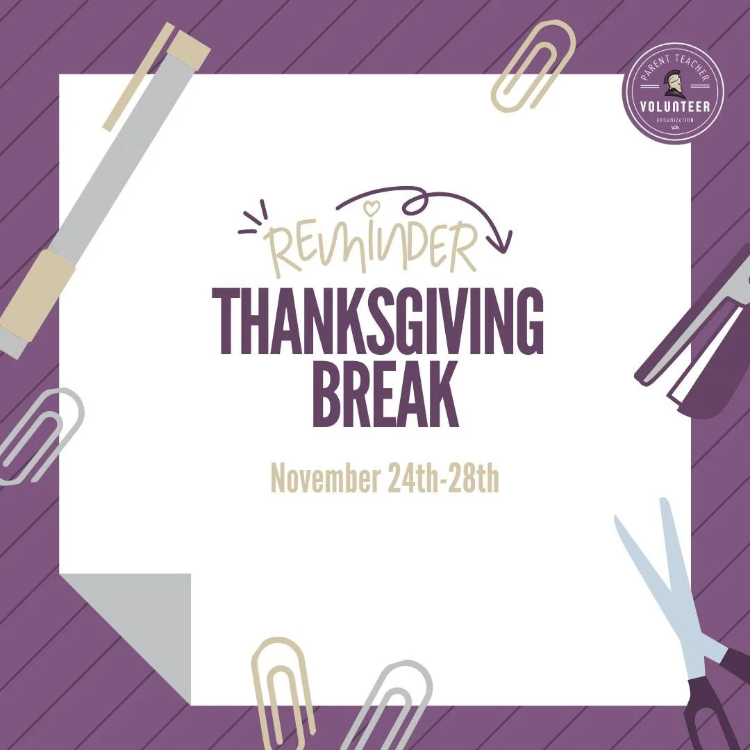 As the season of gratitude approaches, we are reminded of the importance of pausing to reflect on the blessings in our lives. With that in mind, we are excited to announce that Thanksgiving Break will take place from Monday, November 24, 2025, throug
