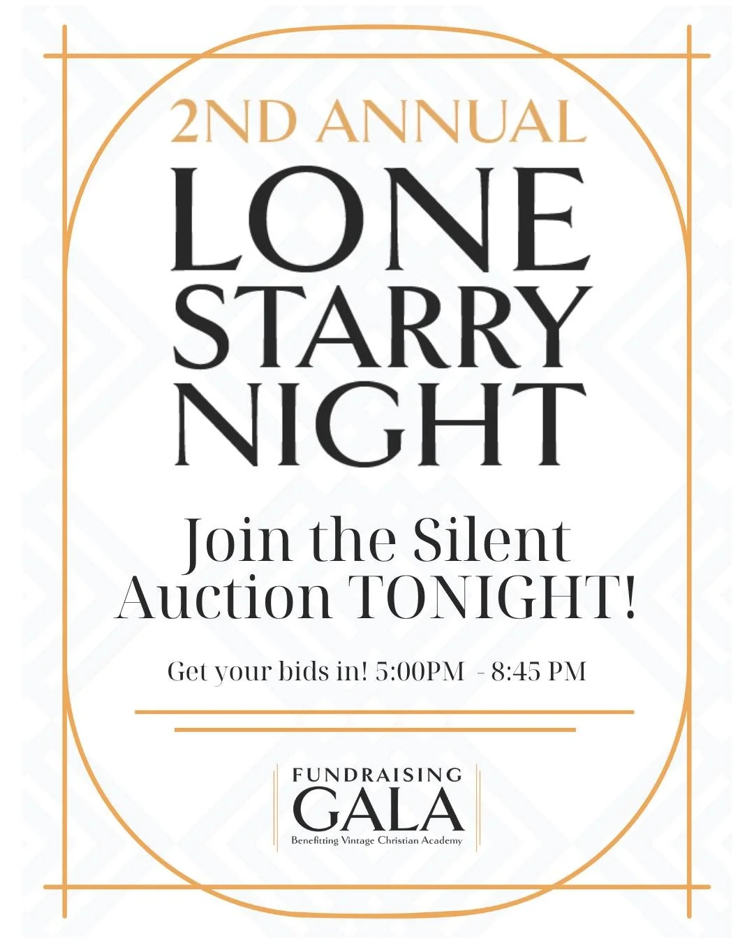 Get ready for VCA's spectacular Silent Auction, happening TONIGHT from 5:00 PM to 8:45 PM!

We've curated an incredible selection of Christmas gifts and experiences perfect for everyone on your list. This is your chance to get your holiday shopping d