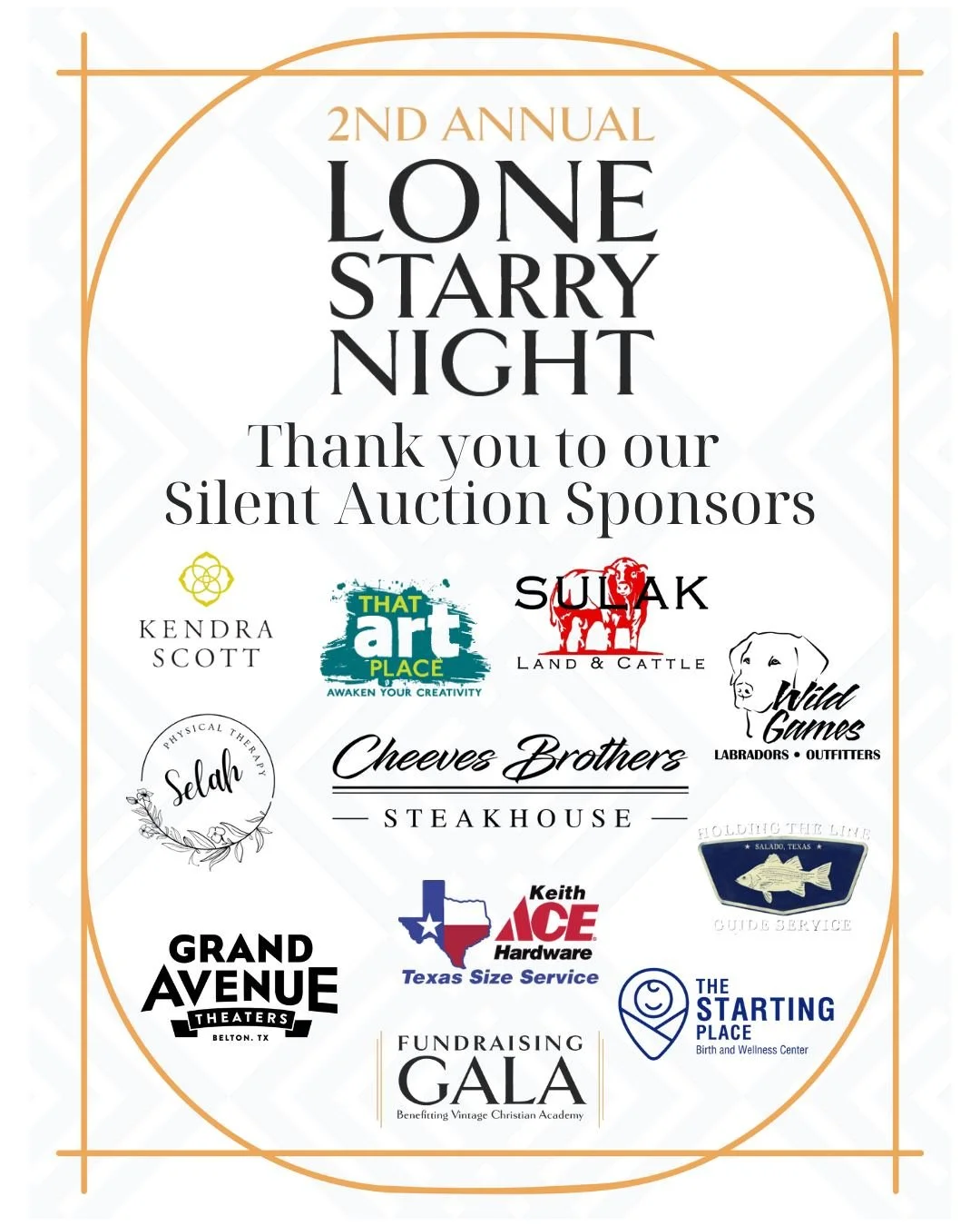 Thank you to all of our Silent Auction Sponsors, we are so grateful for your partnership!