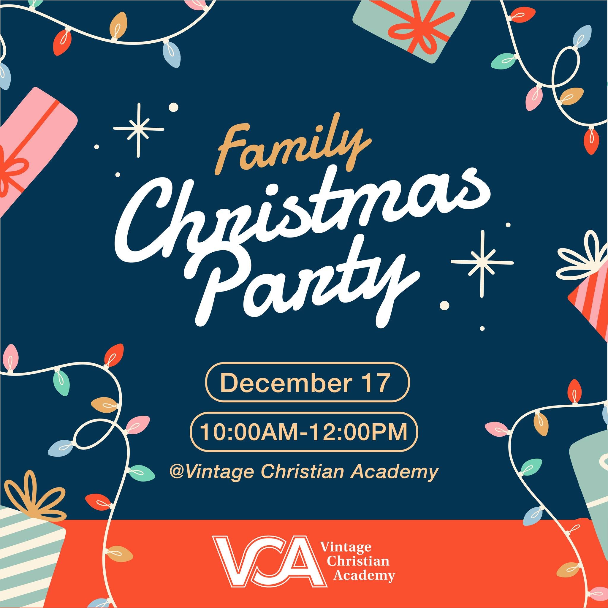 Mark your Calendar, Christmas Parties and Character Awards are right around the corner! Join your child in their classroom for their Christmas party at 10:00 followed by Character Awards at 11:00 in the Auditorium. Be sure to check you student's snap