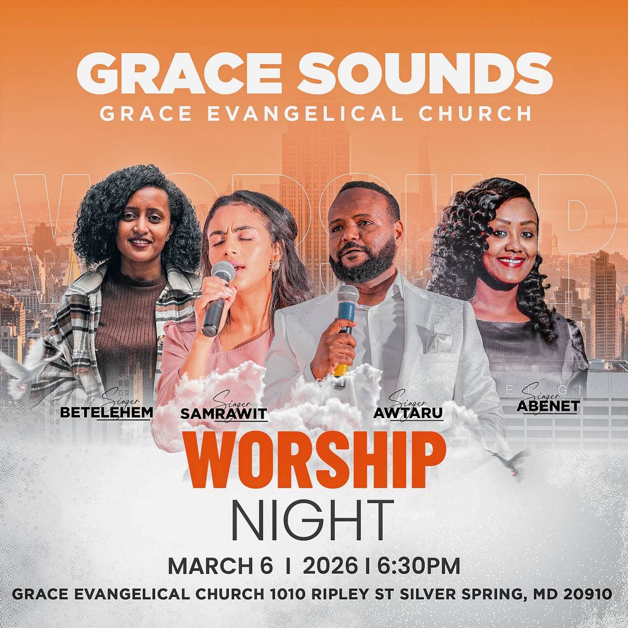 A Night of  Worship                     የአምልኮ ምሽት  