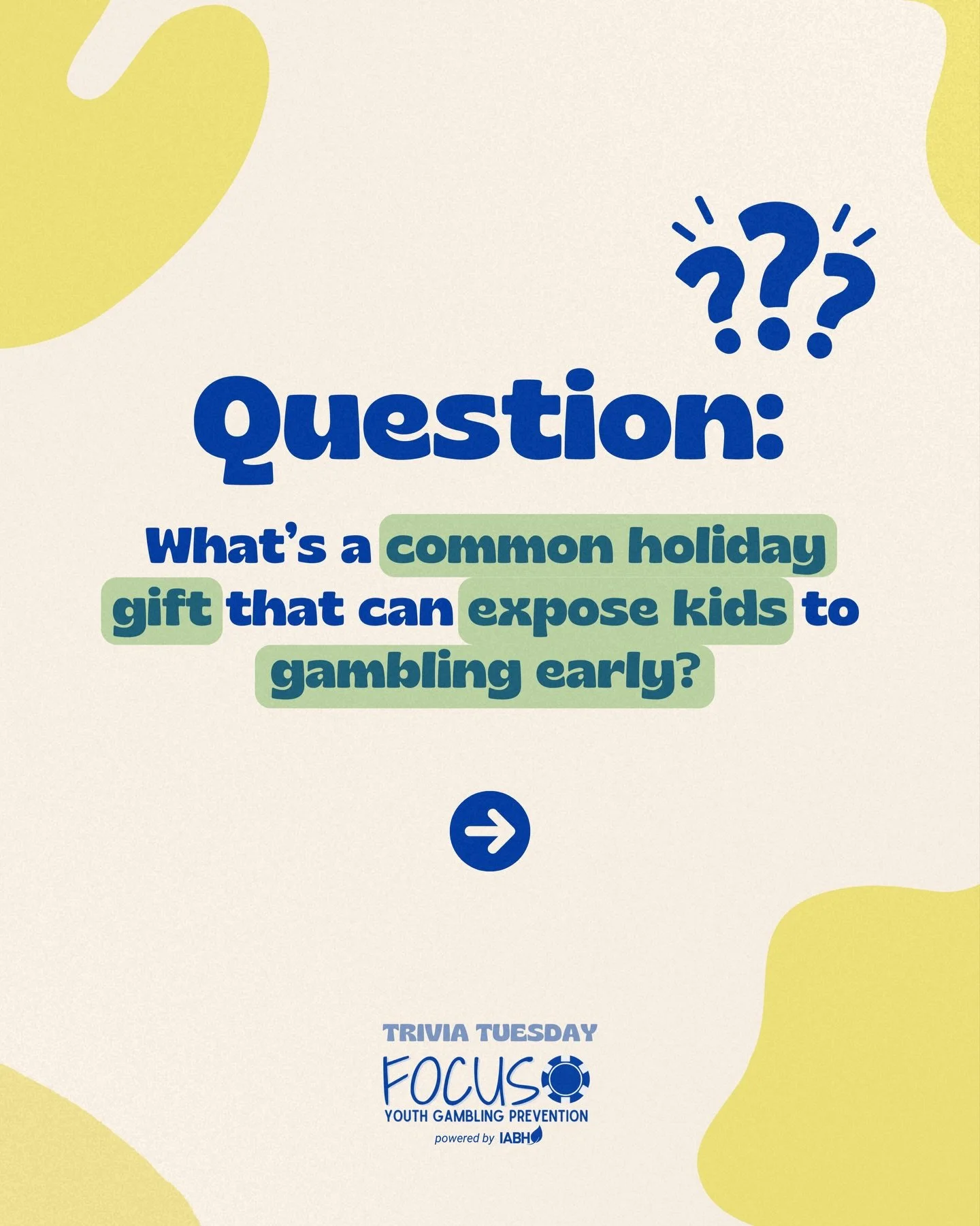 Gift responsibly is a vital campaign that is needed in order to prevent youth gambling exposure. With proper education regarding lottery tickets, youth have much lower overall issues with problem gambling.