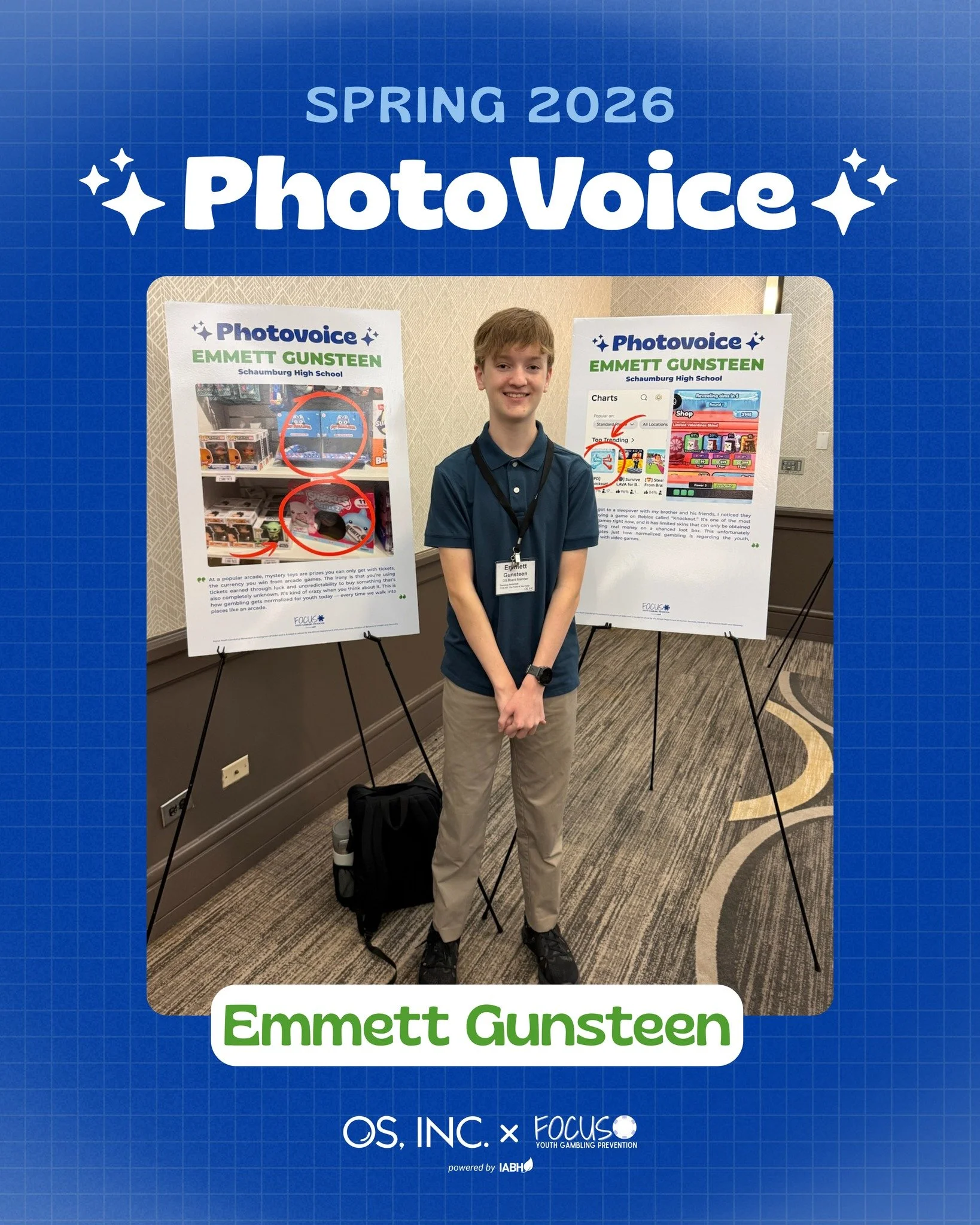 Meet Emmett, an OS, Inc. Youth Advocate and Spring 2026 PhotoVoice participant!

PhotoVoice project puts cameras in the hands of youth and encourages them to document how they are directly impacted by issues and conditions in their community.
