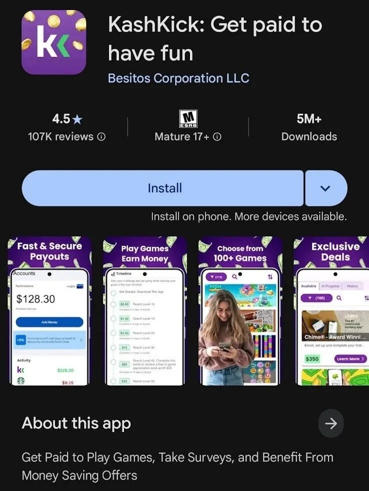 Many of my friends use apps like this to win money, but what they don’t realize is that they are spending more money than they earn.