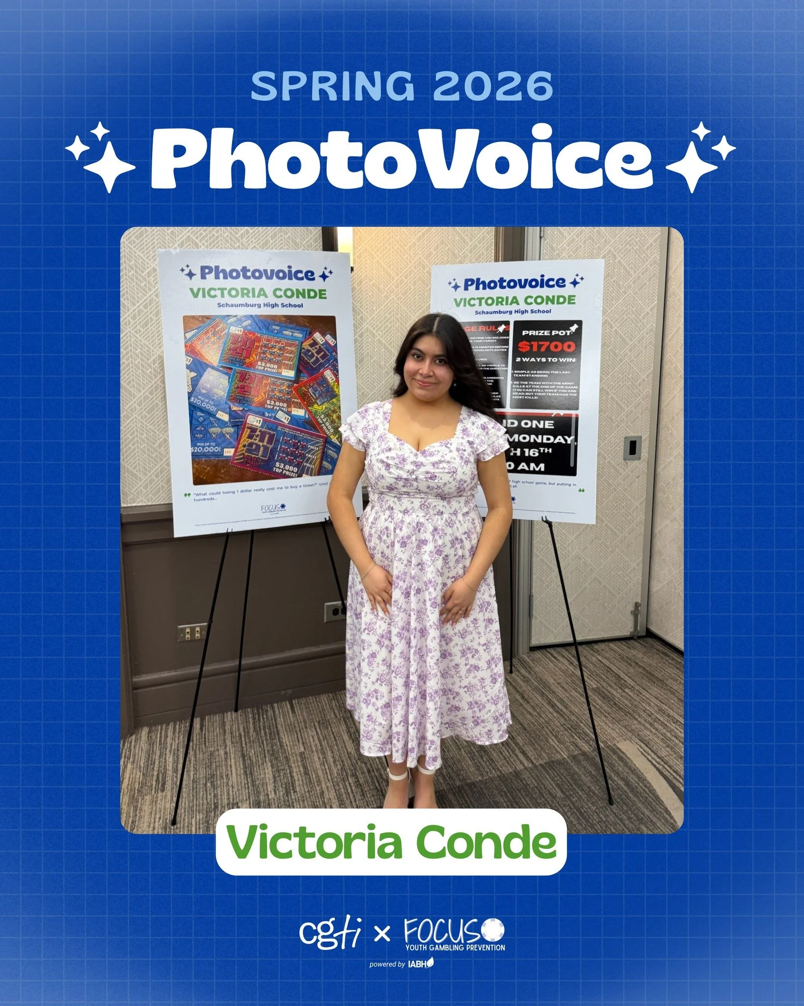 Meet Victoria, a CGTI Teen Ambassador and Spring 2026 PhotoVoice participant!

PhotoVoice project puts cameras in the hands of youth and encourages them to document how they are directly impacted by issues and conditions in their community.