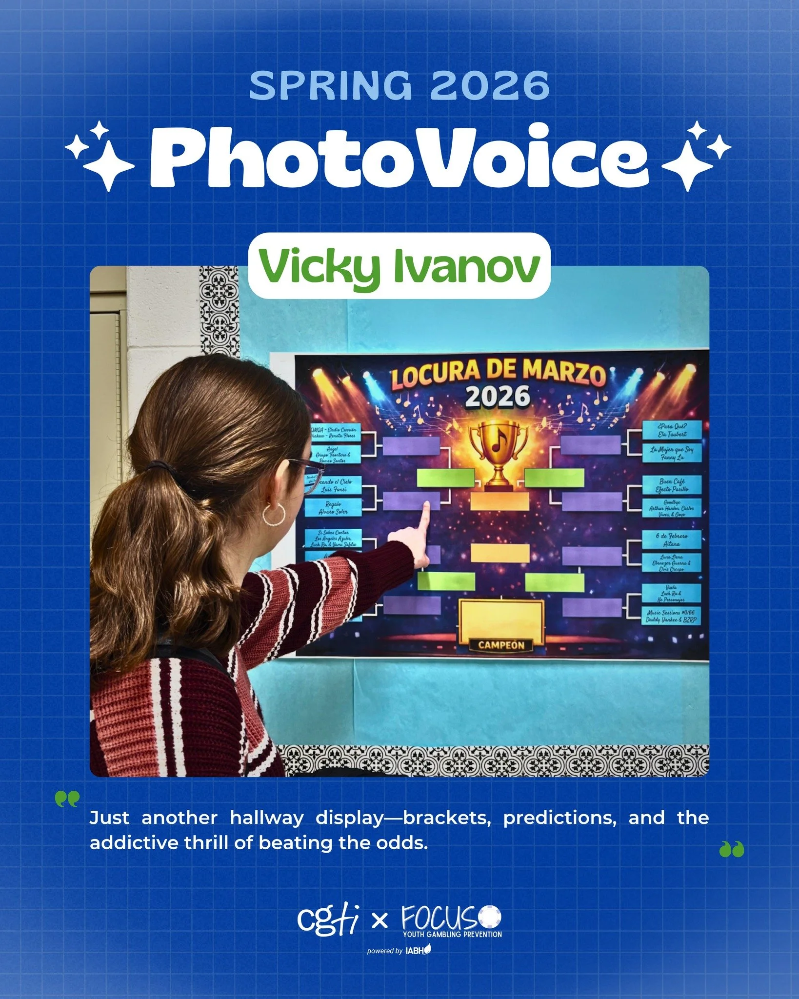 Meet Vicky, a CGTI Teen Ambassador and Spring 2026 PhotoVoice participant!

PhotoVoice project puts cameras in the hands of youth and encourages them to document how they are directly impacted by issues and conditions in their community.
