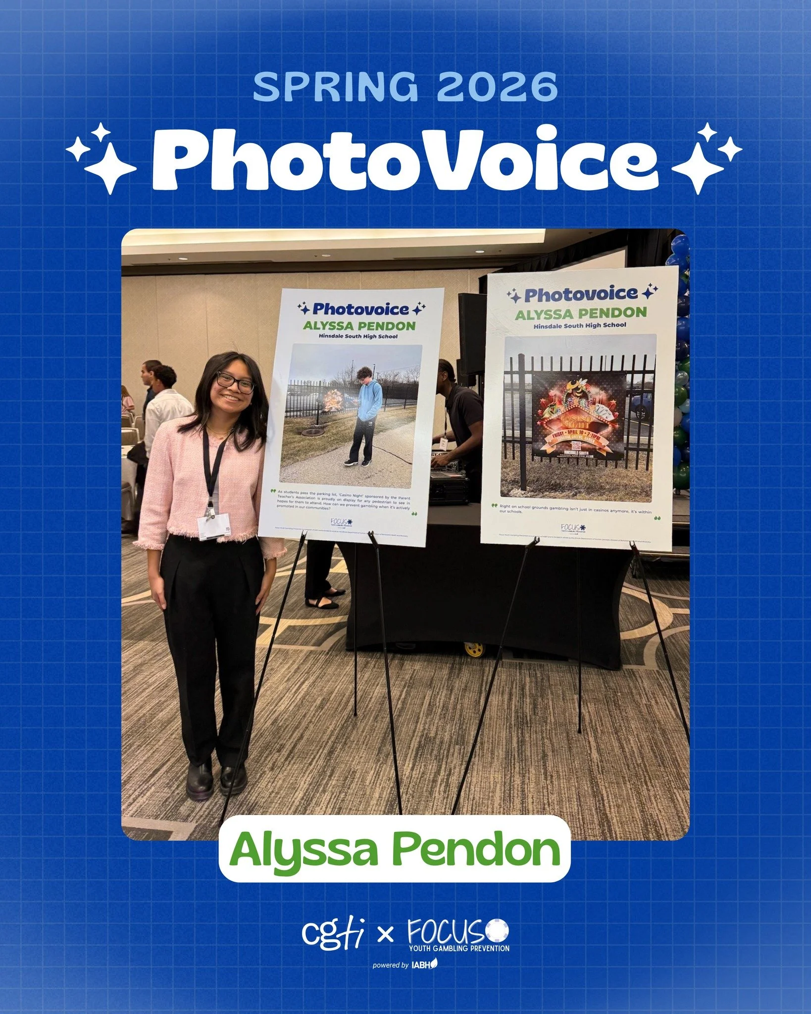 Meet Alyssa, a CGTI Teen Ambassador and Spring 2026 PhotoVoice participant!

PhotoVoice project puts cameras in the hands of youth and encourages them to document how they are directly impacted by issues and conditions in their community.