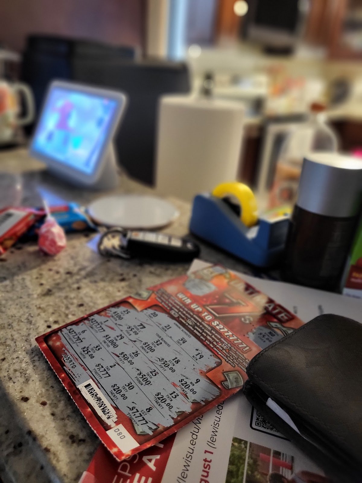 My father got this from his workplace and it was lying on the island counter… imagine if it was in a family where they had little kids that didn't really know yet the concept of gambling. This is one way that young kids are exposed to some perception