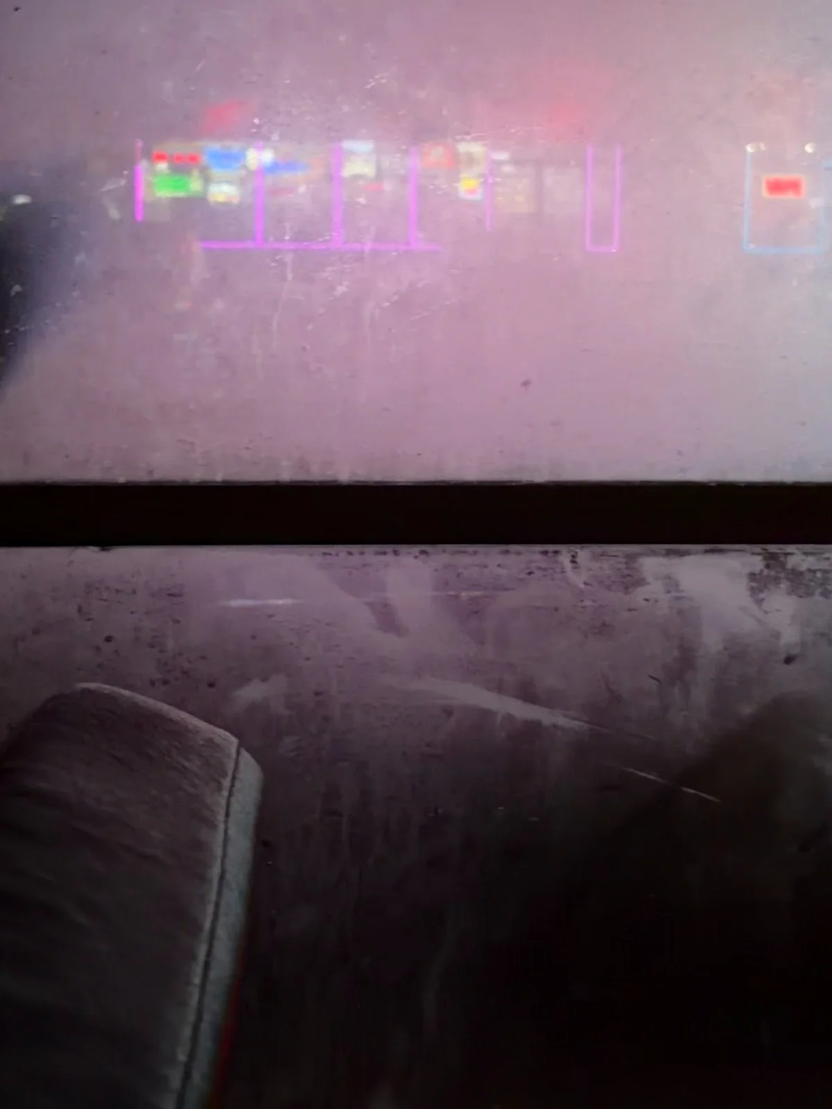 Even through a foggy bus window, gambling still stands out. Even when everything is blurry, the Powerball signs catch your eye with bright colors and big, bold displays. It shows how visible and normalized gambling is for youth, it’s everywhere, even